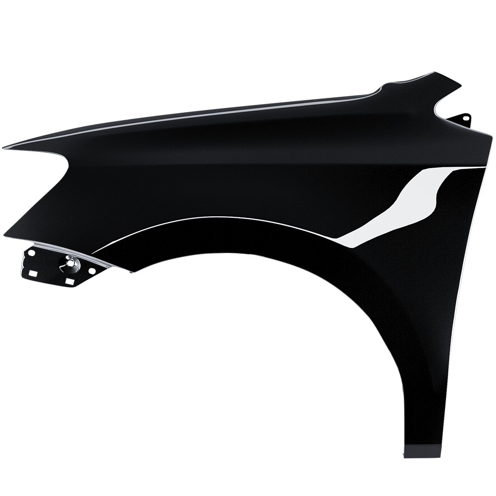 Fender For VW Polo 6R V 5 LC9X Left Black 2009-2017 Front Painted New