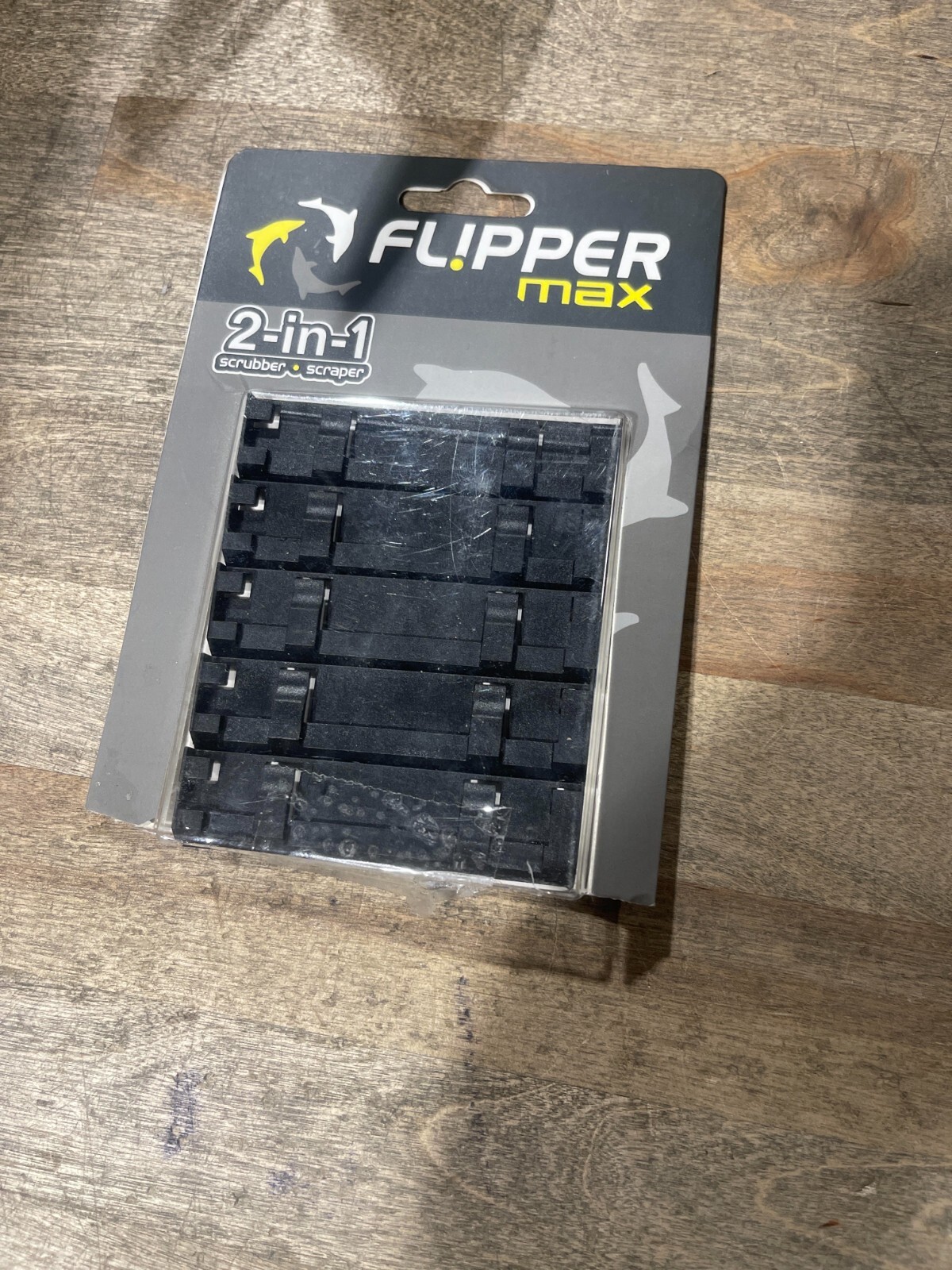 Flipper Max 2 in one plastic scraper blades Damaged packageing