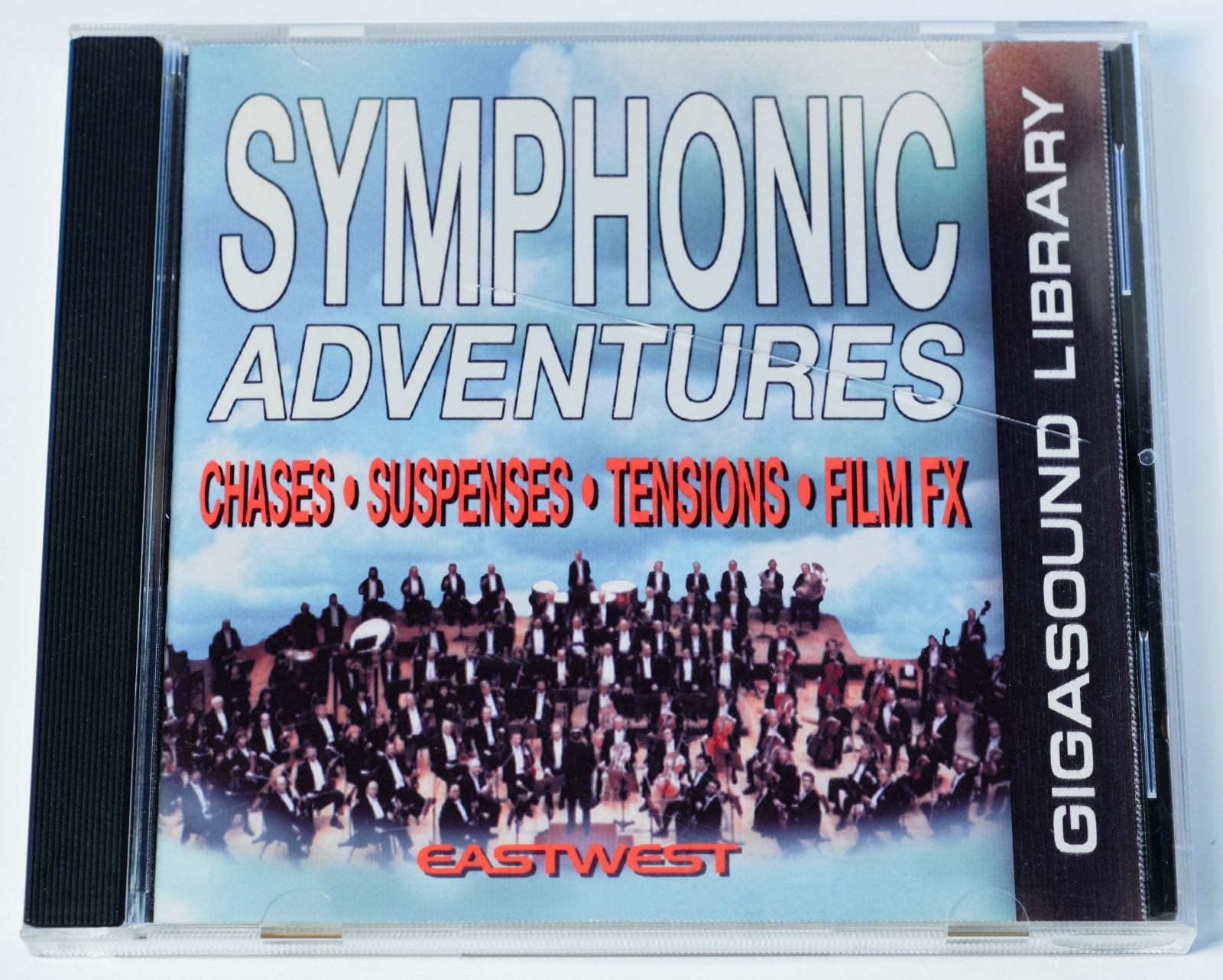 East West Symphonic Adventures Gigasampler cdrom Sample/ Sampling Library