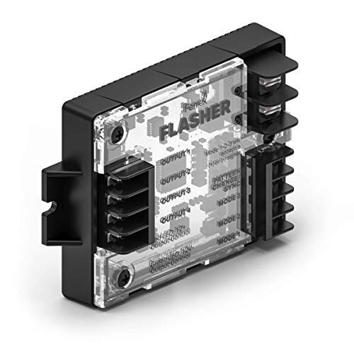 Feniex 4X Flasher | 3 Programmable Modes, 4 Output Channels, 20-Amp Max