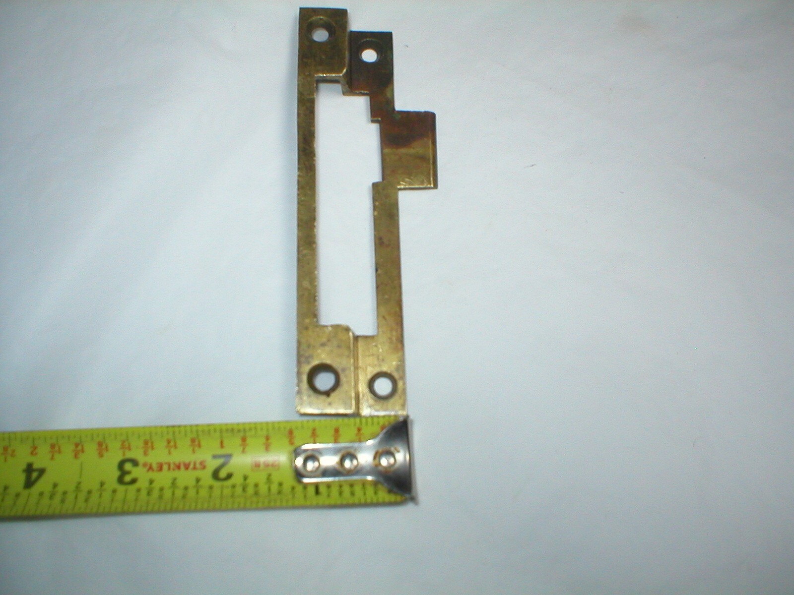 Antique Solid Brass Rabbit Striker Plate