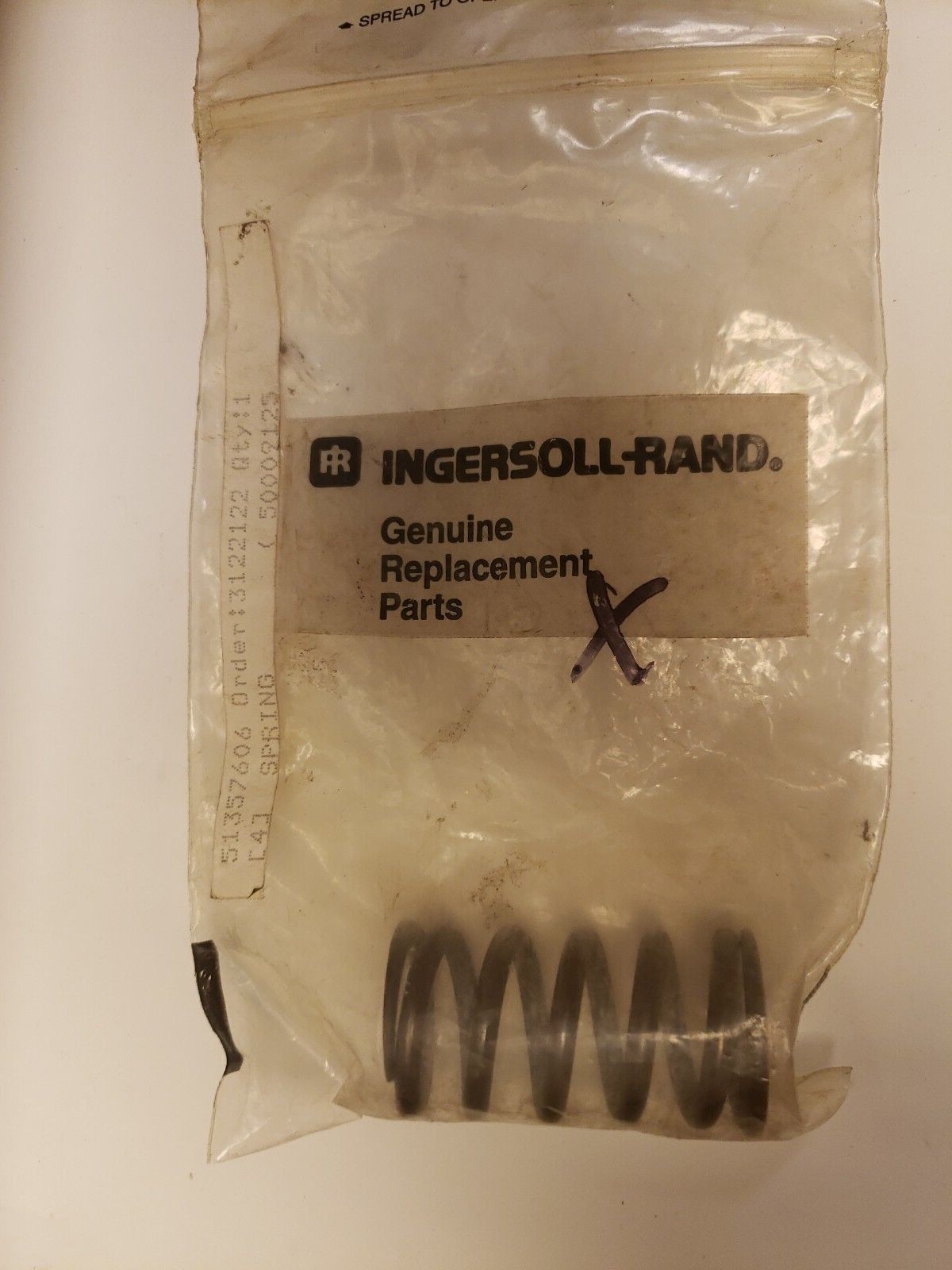 NOS Ingersoll-Rand Bolt Spring 51357606
