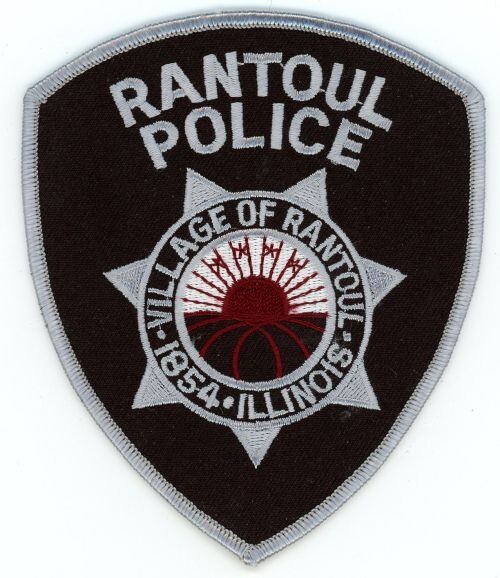 ILLINOIS IL RANTOUL POLICE NICE SHOULDER PATCH SHERIFF