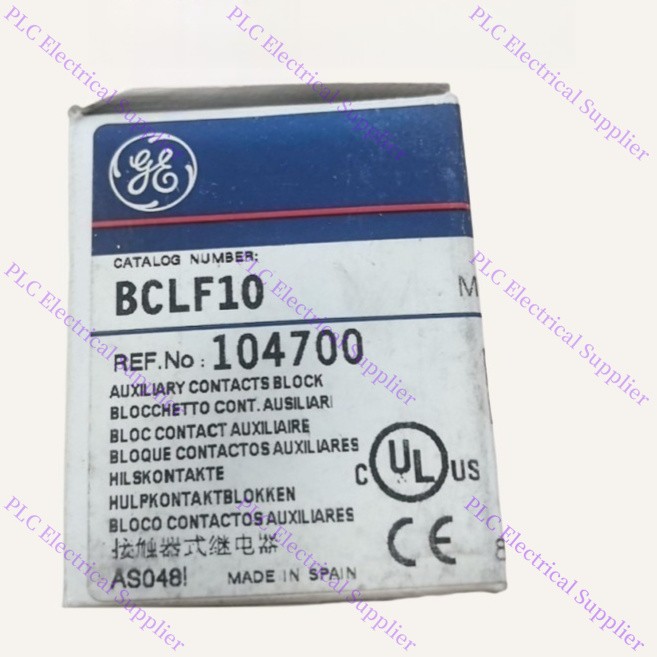 One New General Electric BCLF10 Auxiliary Contact Block BCLF10 Fast Delivery