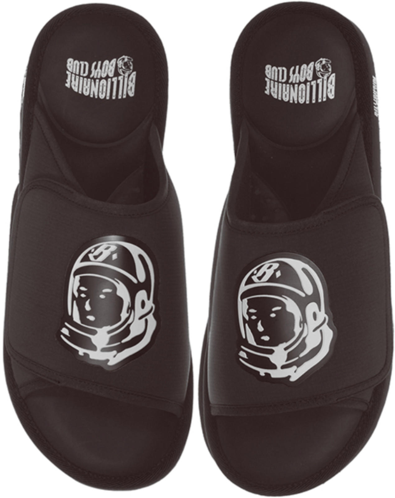Billionaire Boys Club BB Astrowalkers Slides 851-4801 Black Brand New
