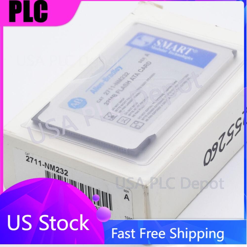 Allen-Bradley 2711-NM232 2711NM232 Ser. 32MB Flash ATA Card US Free Tax