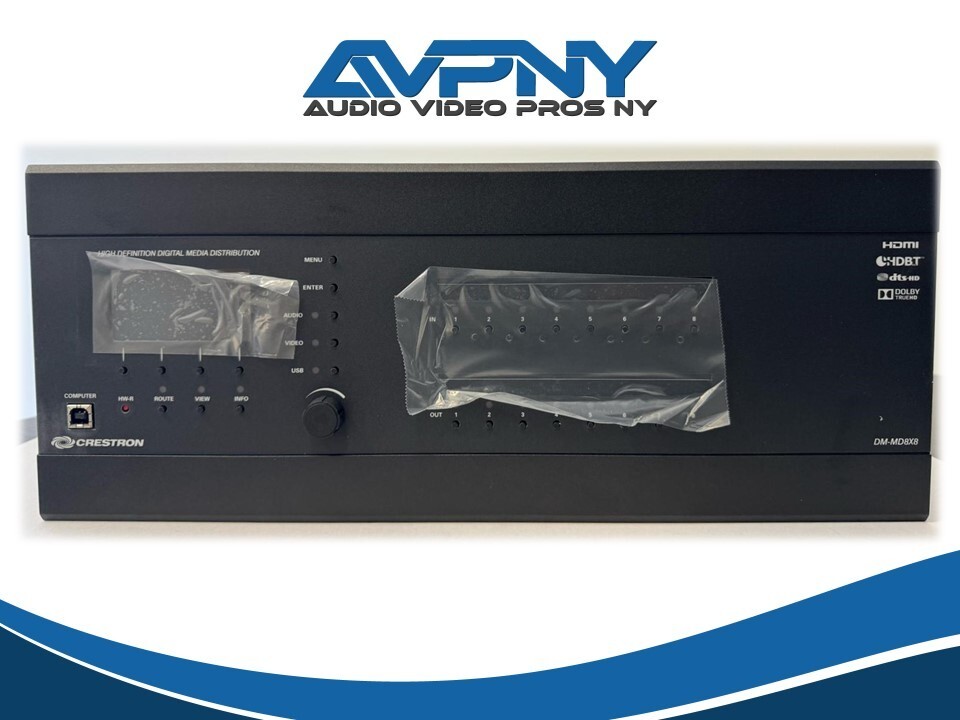 CRESTRON DM-MD8X8: DMC-4K-HD+DMC-4K-C+DMC-4K-CO-HD+DMC – 4K-HDO NEW!