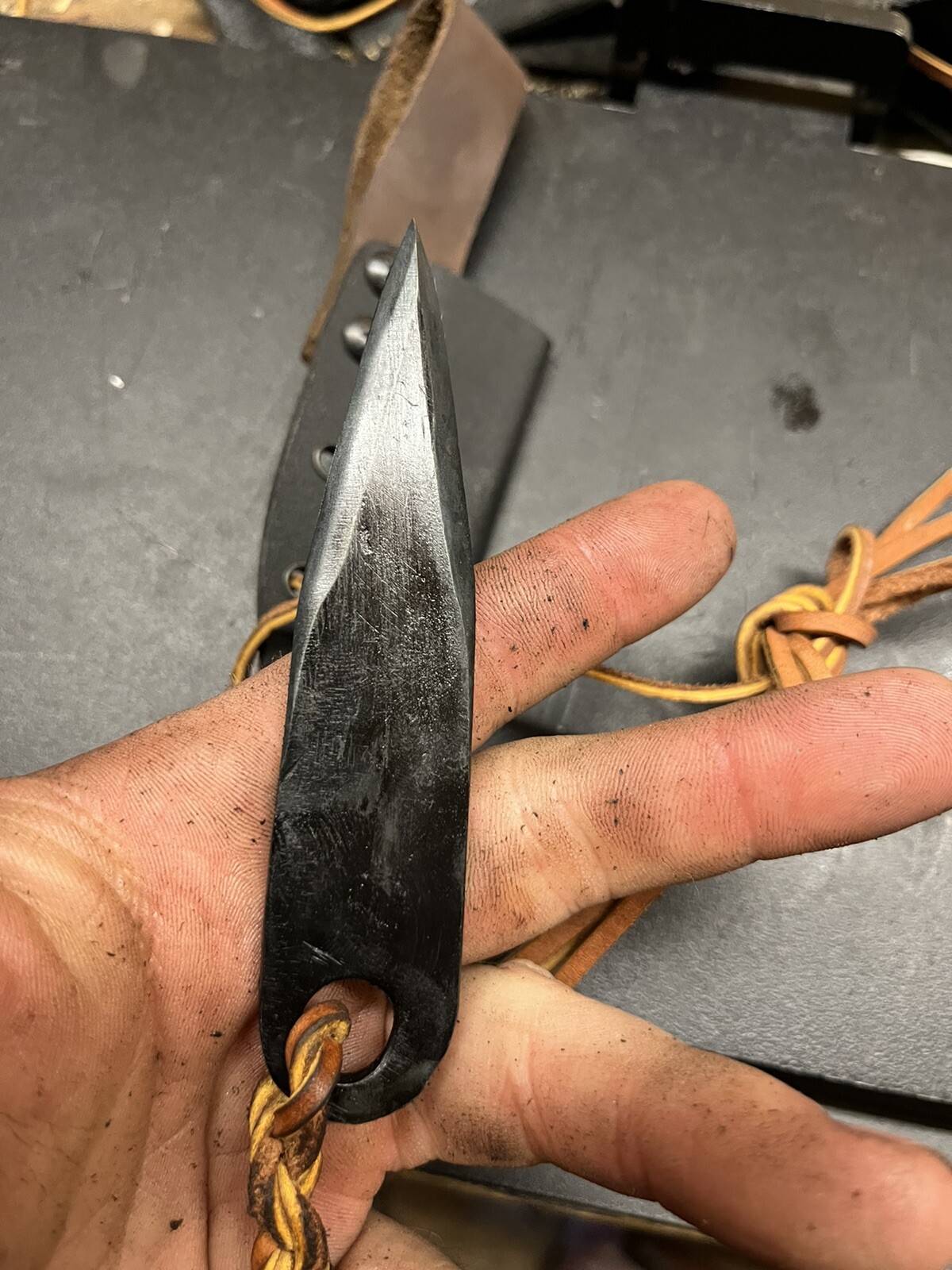 Japanese Throwing Knife Neck Knife