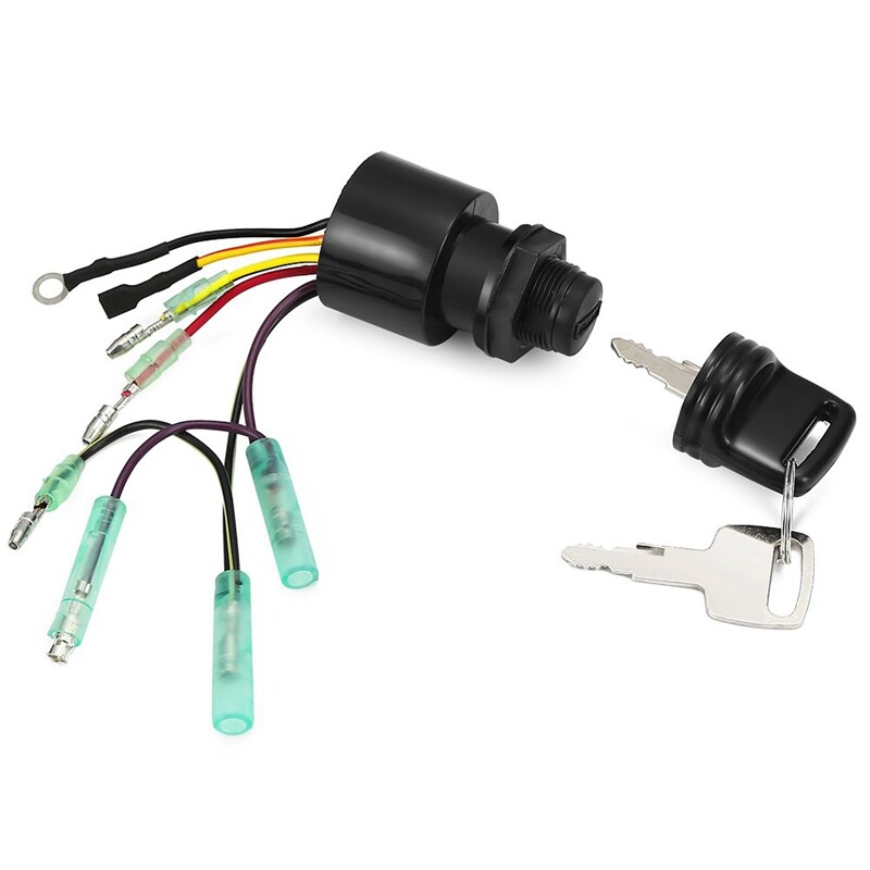 87-17009A5 Ignition Key Switch MP41070-2 Replacement For Mercury Marine Outboard