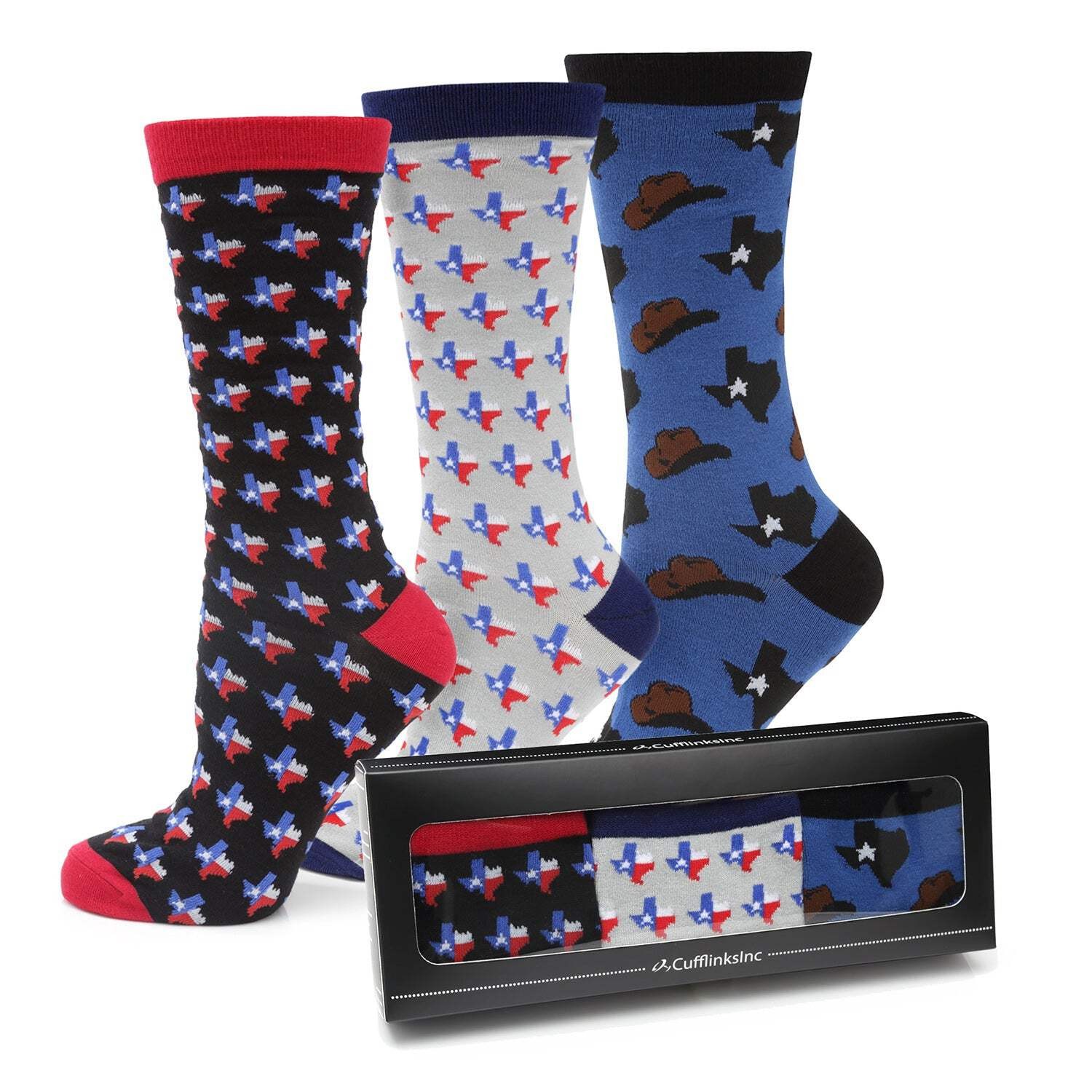 Texas Strong 3 Pack Socks Gift Set