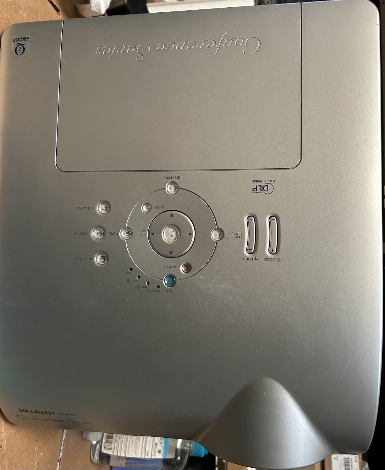 Sharp XG-PH70X (powers on, no lamps working) w/REMOTE