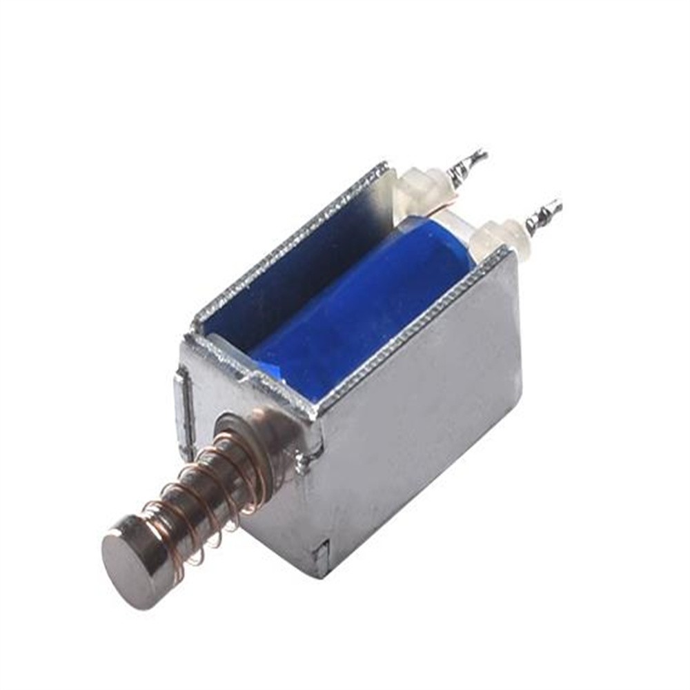 DC Metal Electromagnetic Solenoid Lock Pull Type For Electric Door Lock