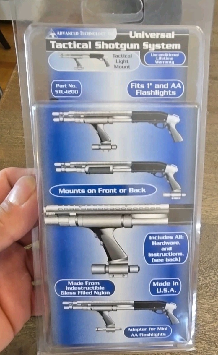 Universal Tactical Shotgun Light Mount See All Pics Closely And Description