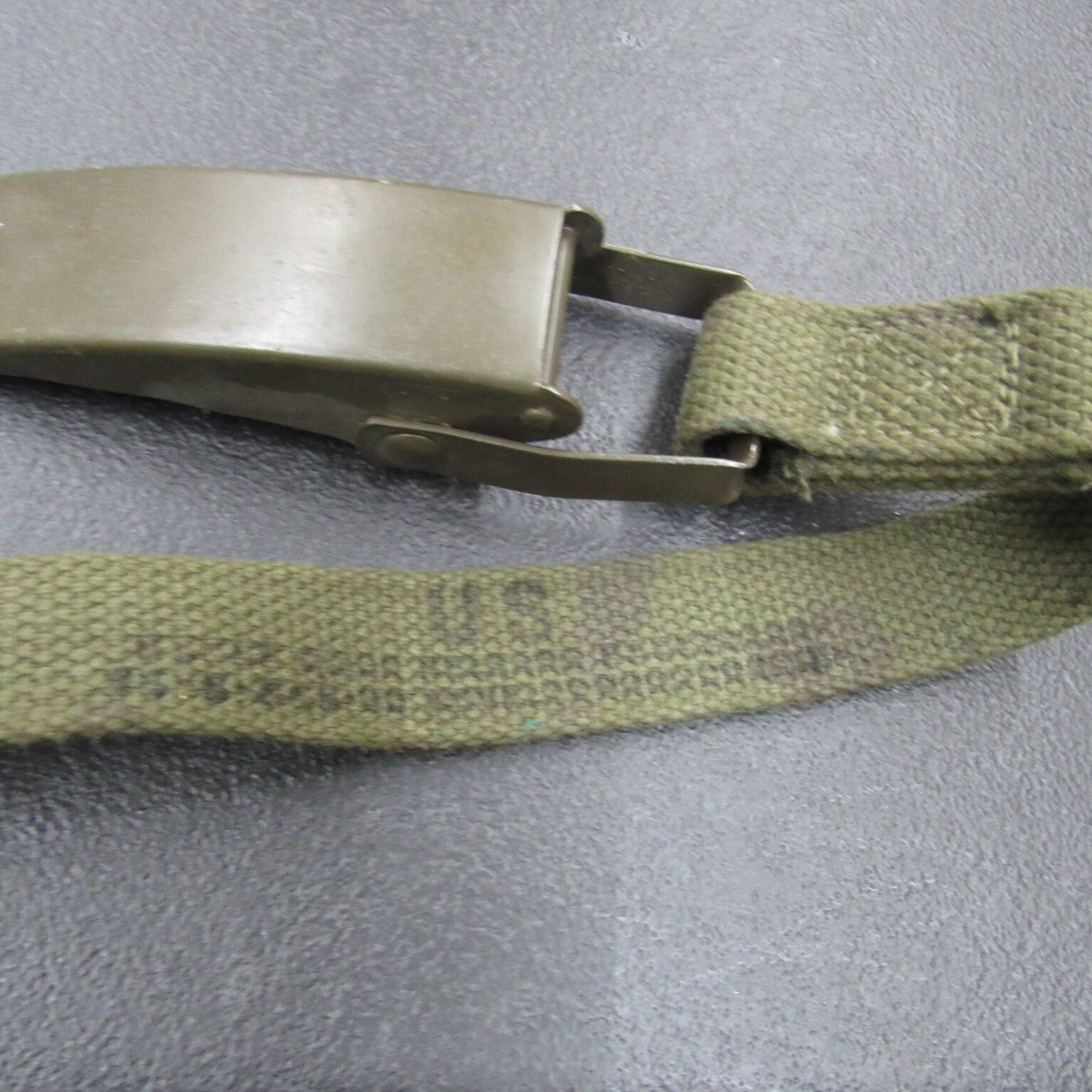 US MILITARY Pack Board TIE DOWN STRAP 1950s Jerry can quick release