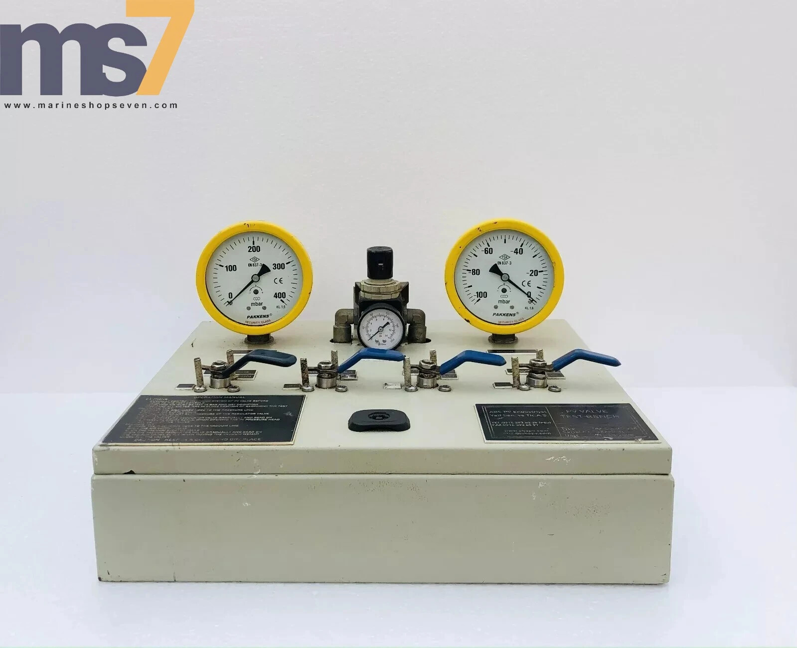 ABS PV 1956 PRESSURE VACUUM TEST BENCH #2
