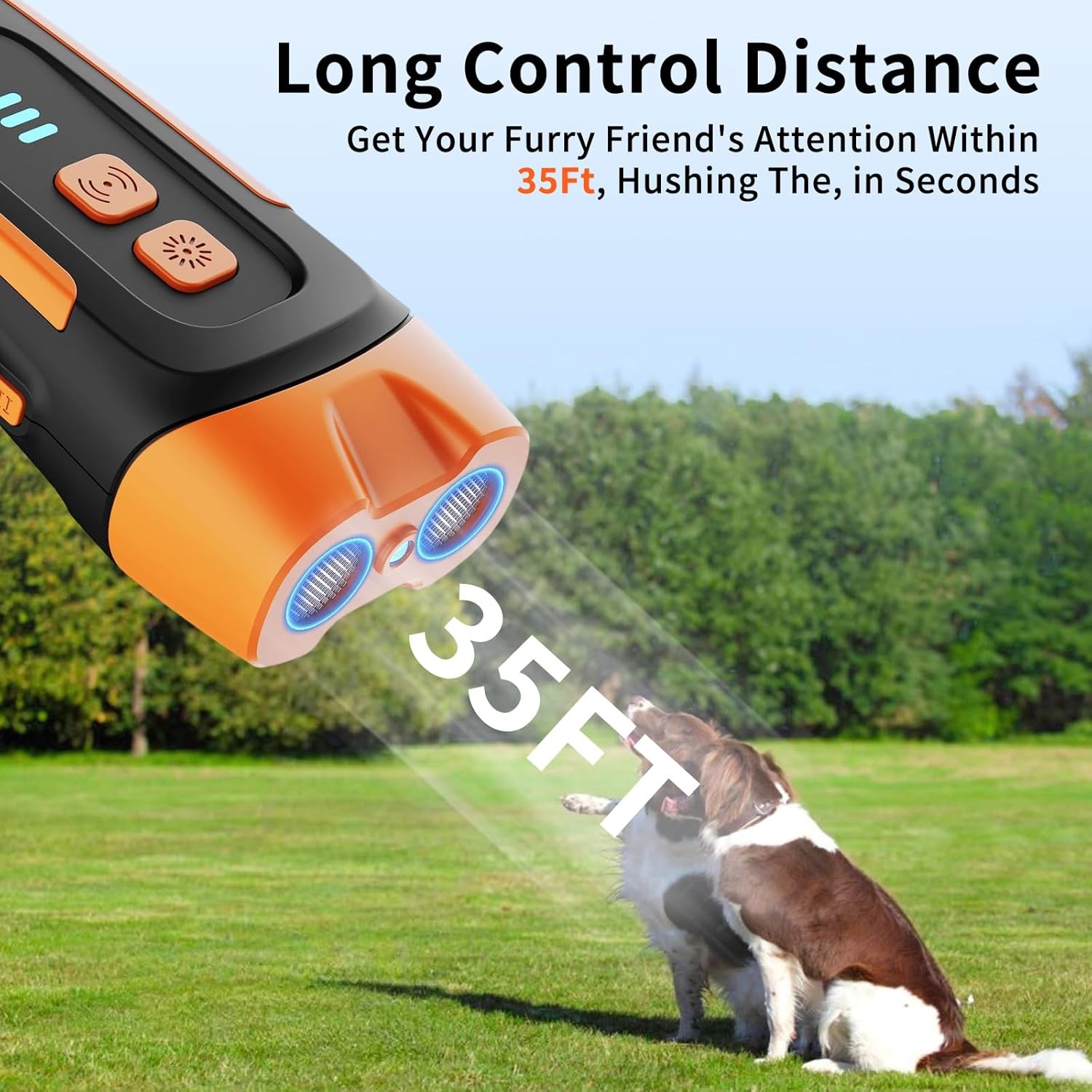 Ultrasonic Handheld Dog Trainer: Quick and Effective Training Tool
