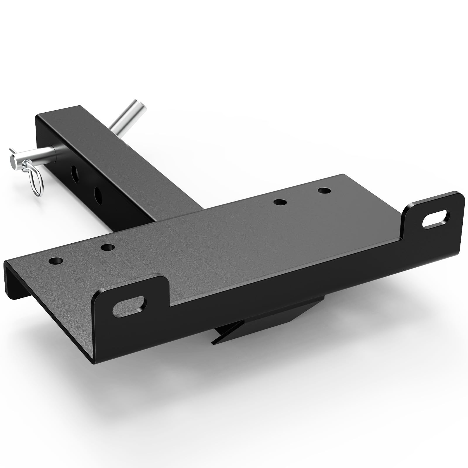 Winch Hitch Cradle Mount Plate, Universal Receiver 10 x 4 1/2 Winch Mounting ...