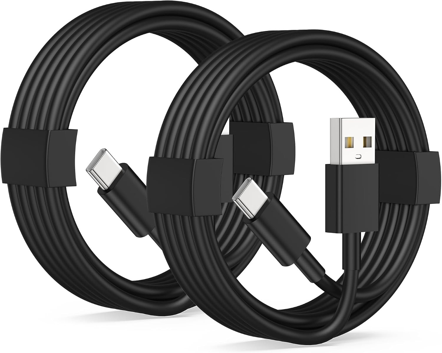 2Pack 3FT USB A to USB C Cable CarPlay iPhone 17 16 15 iPad Fast Charging