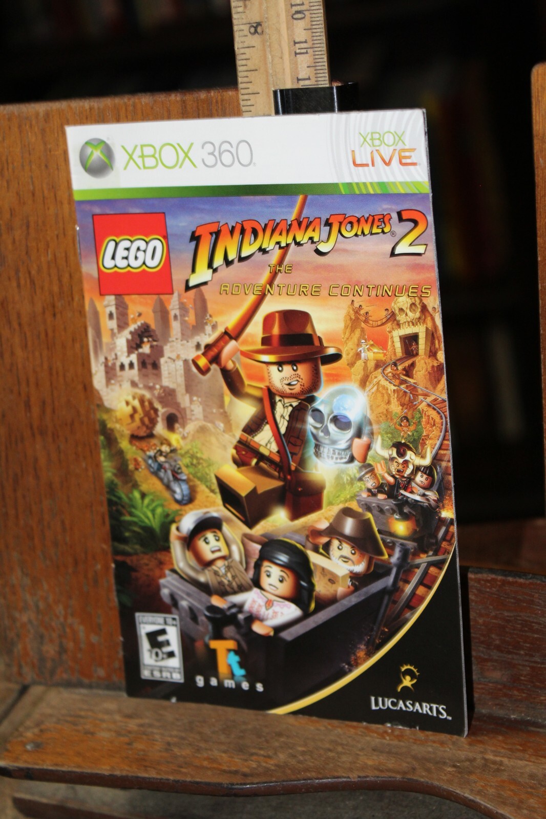 XBox 360 Manual ONLY Indiana Jones 2