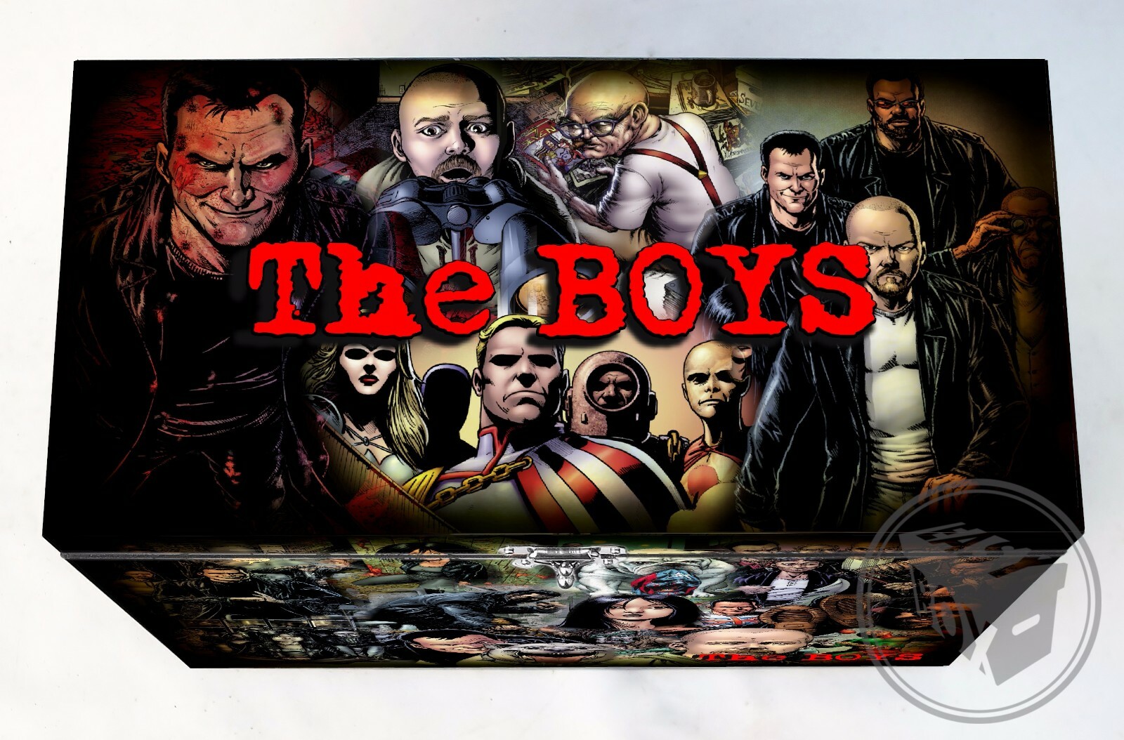 The Boys - Large Comic Book Hard Storage Box Chest MDF