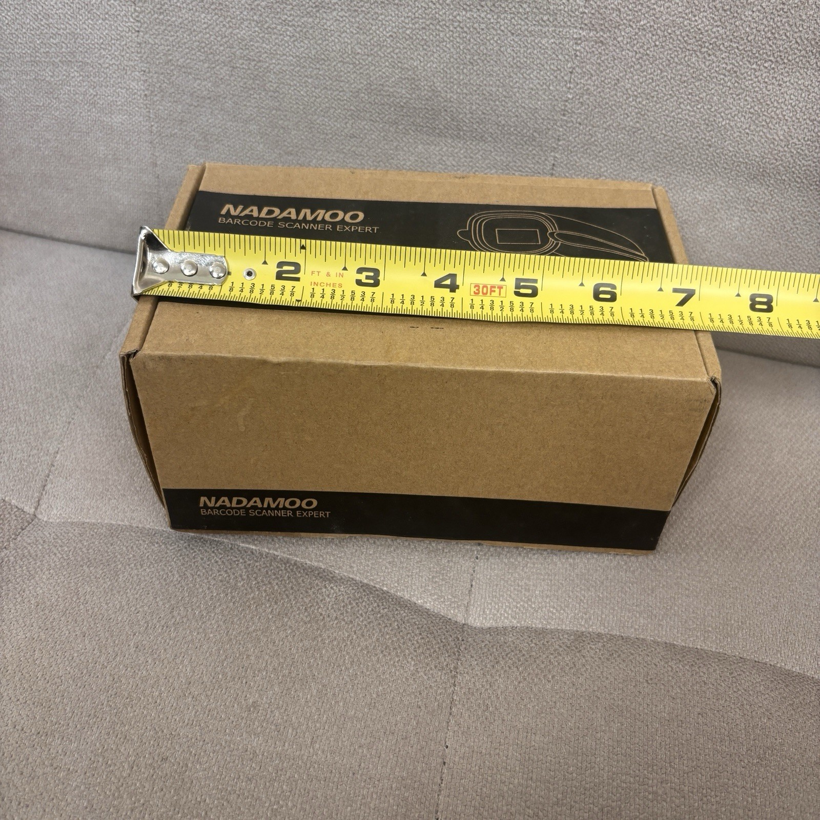 NADAMOO BUR3074 Wireless Barcode Scanner USB Receiver Cable Box