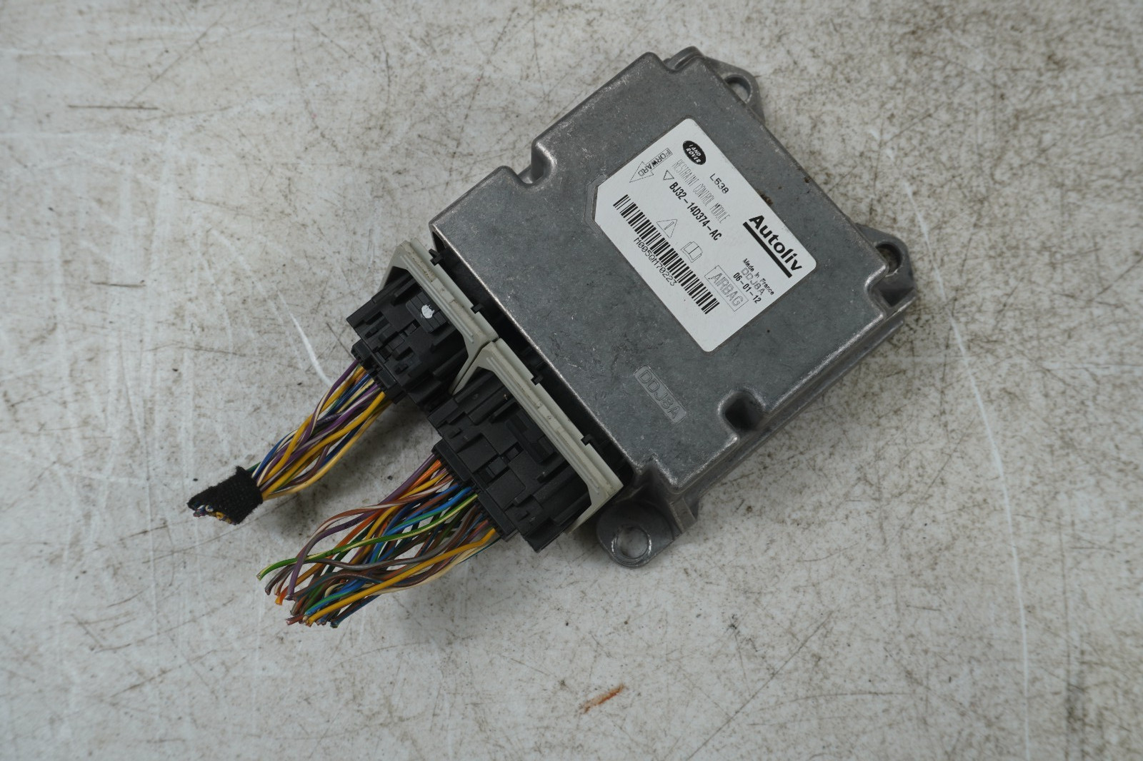 2012-2013 Range Rover EVOQUE OEM SRS Occupant Restraint Module BJ32-14D374-AC