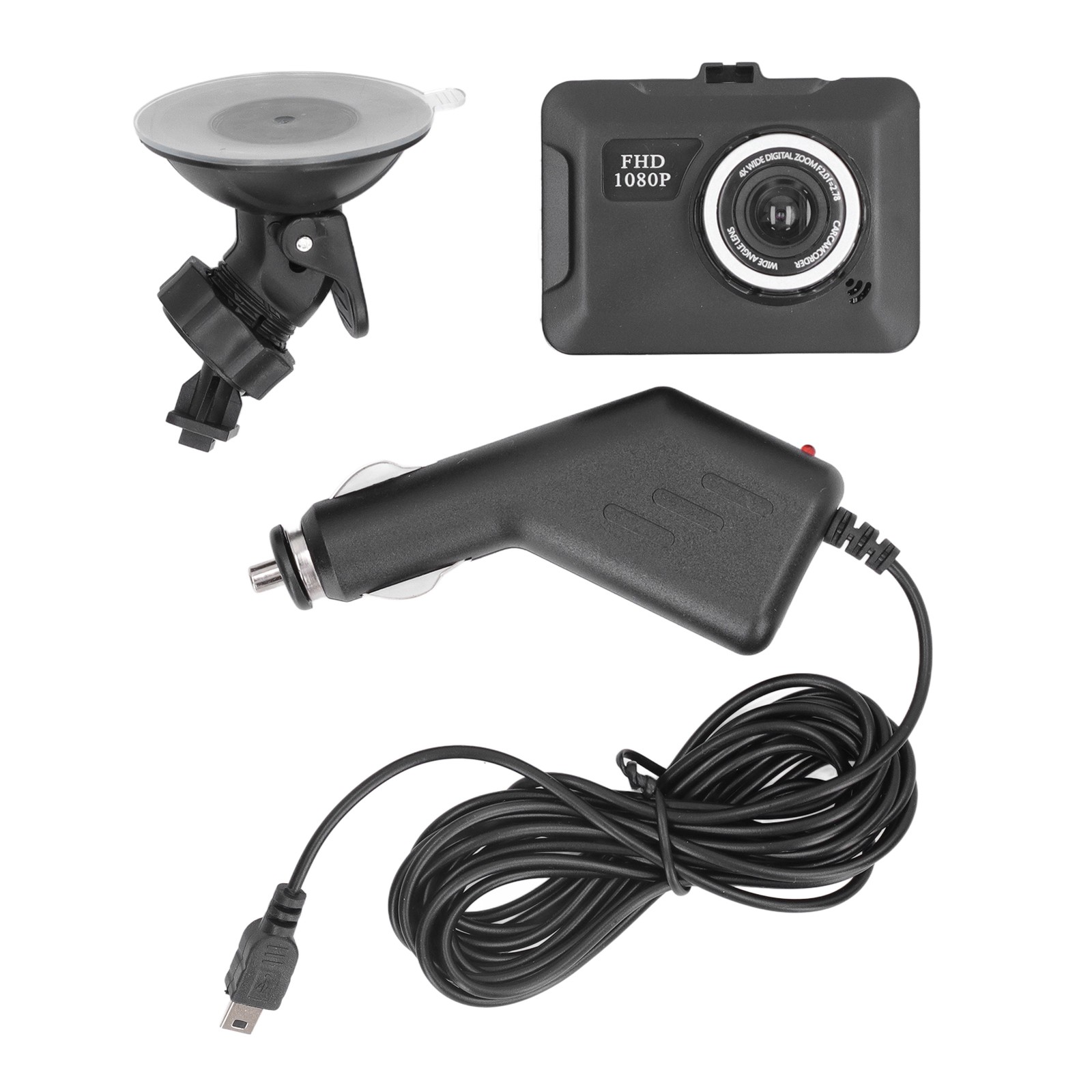 Car DVR Dashcam Multifunction 1080P Full HD Loop Recording Motion Detection
