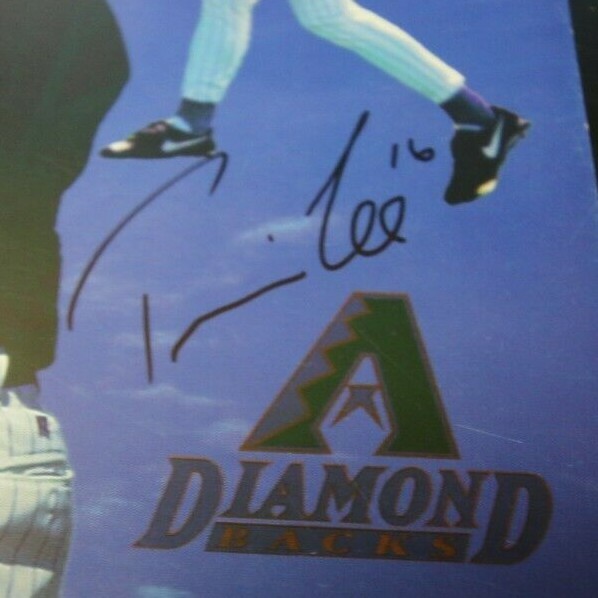 TRAVIS LEE SIGNED HD MAVERICKS PROGRAM MINOR LEAGUE BASEBALL AZ DIAMONDBACKS RAR