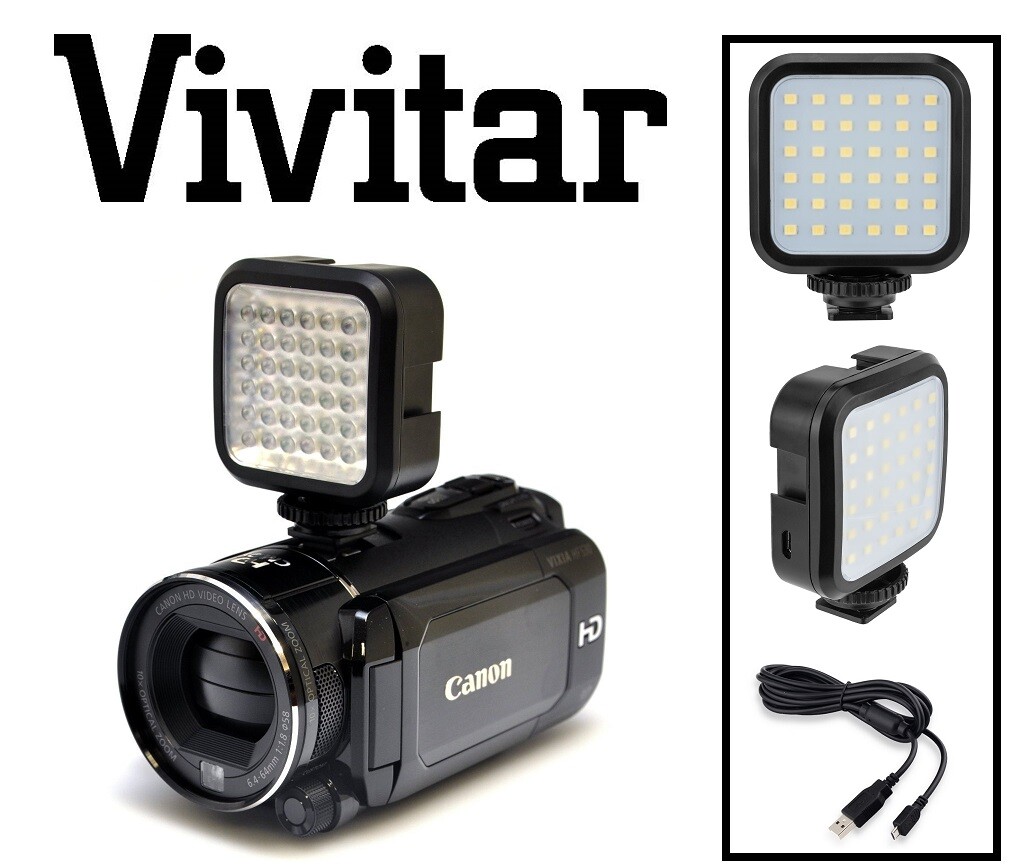 LED VIDEO LIGHT FOR SONY HDR-CX115e HDR-CX116e