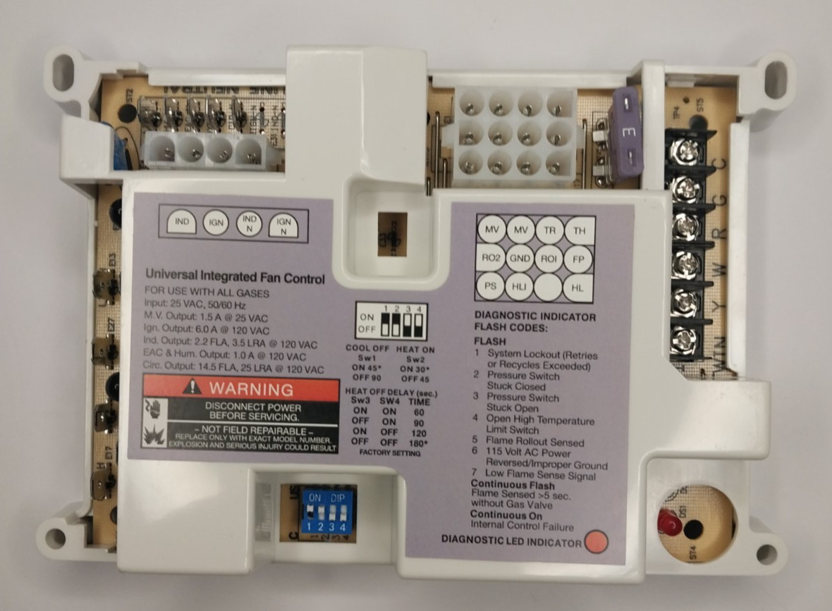 Universal Integrated Fan Control for use with All Gasses