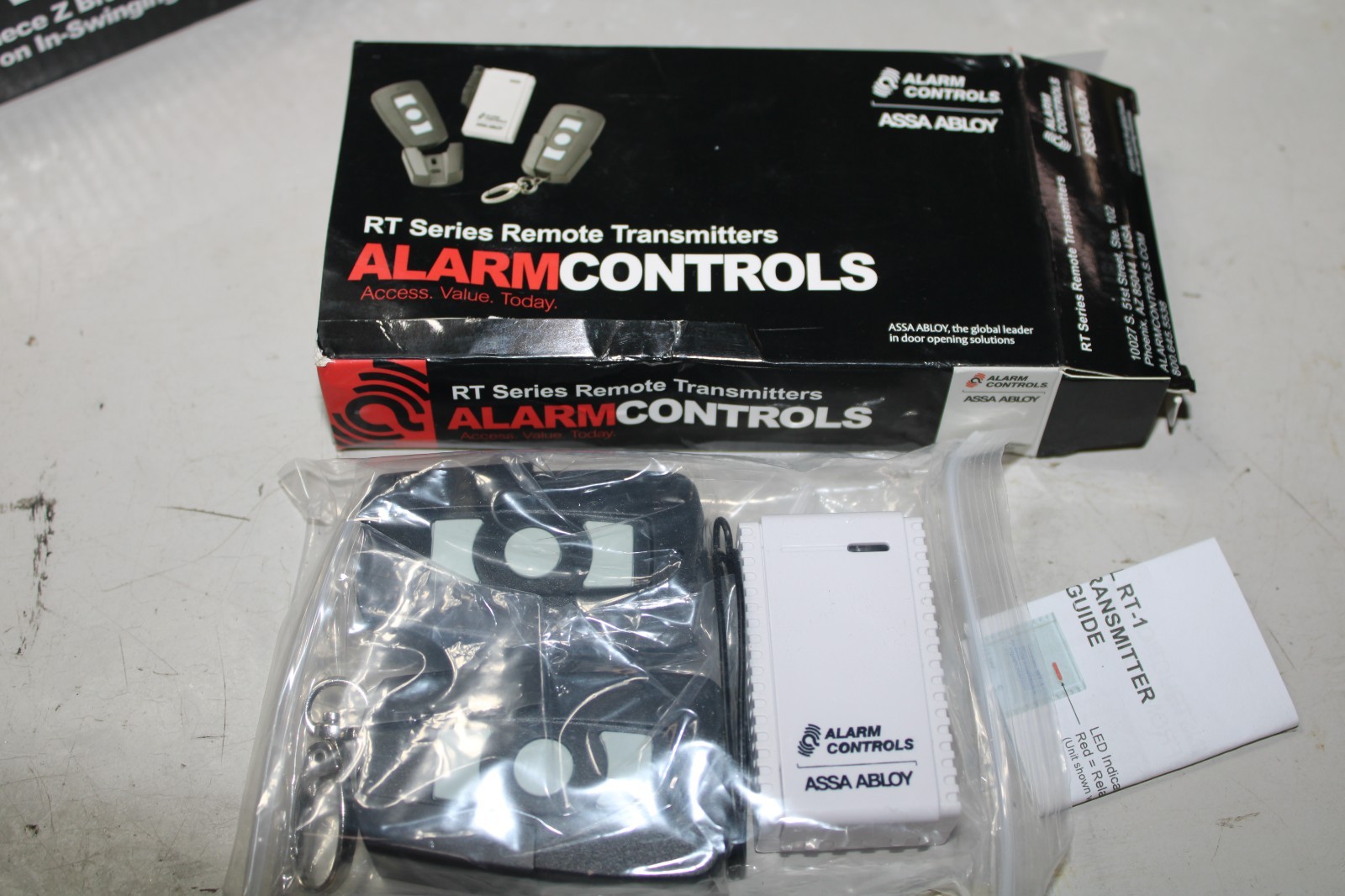 Alarm Controls RT-1 Wireless Transmitter & Receiver Kit 433.92MHz Single Channel