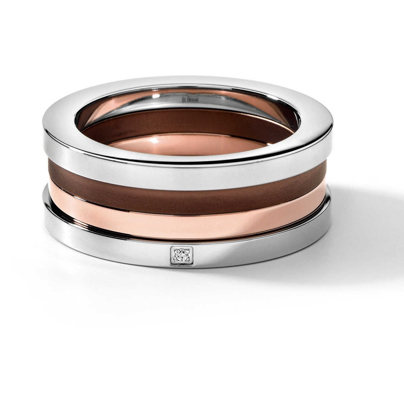 Men's Steel Comet Ring