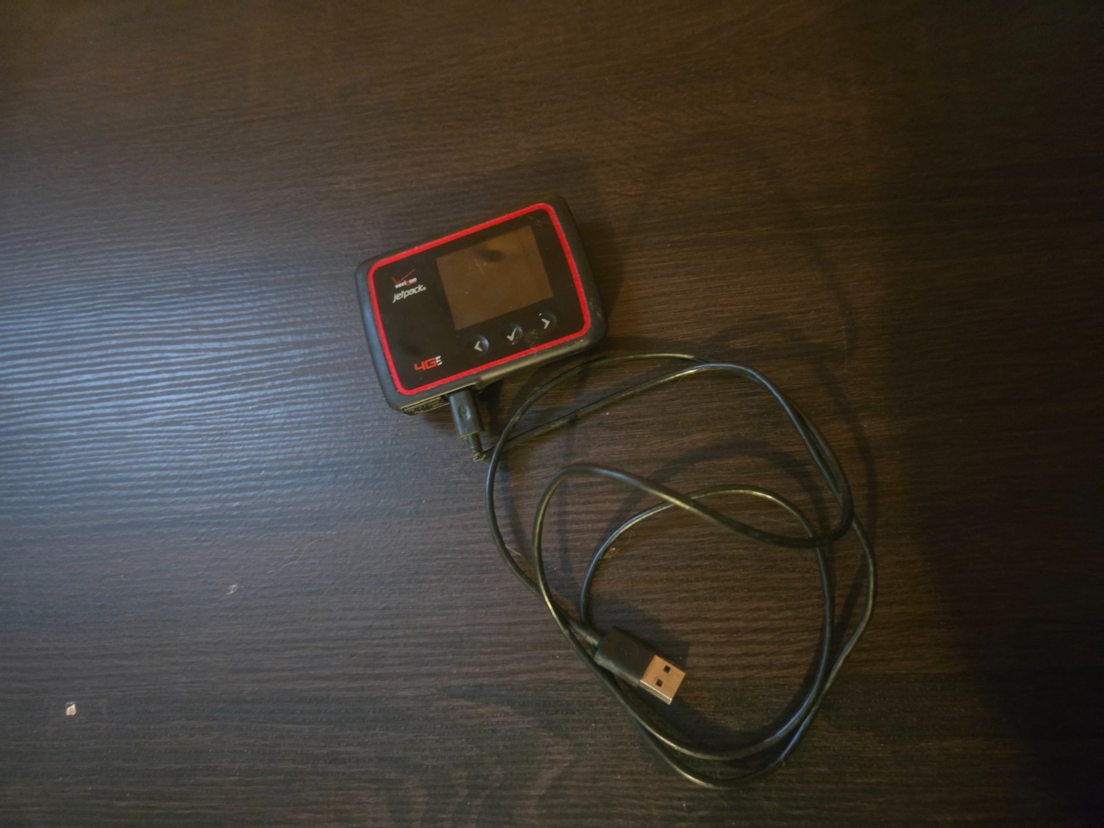 Verizon Jetpack 4G LTE Mobile Hotspot Powers On Needs New Charging Cable
