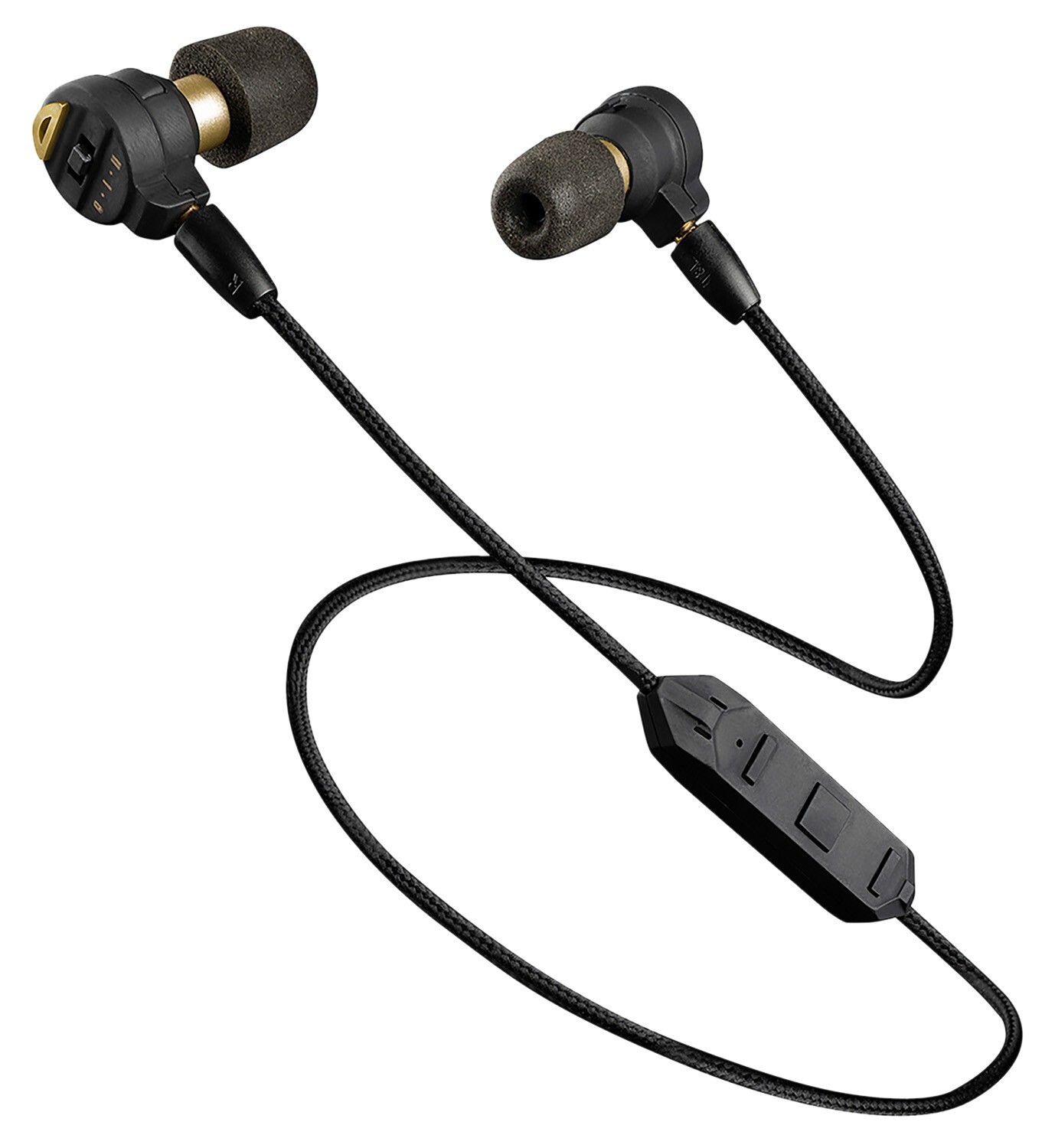 Pro Ears PEEBBLKE Stealth Elite 28 dB Behind The Head Black Adult 1 Pair Include