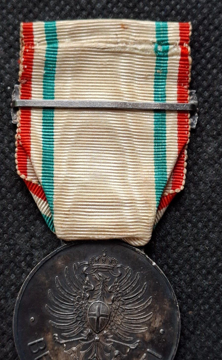 CRI Volunteer Merit Medal Italian Pink Cross Italian-Austrian Bar