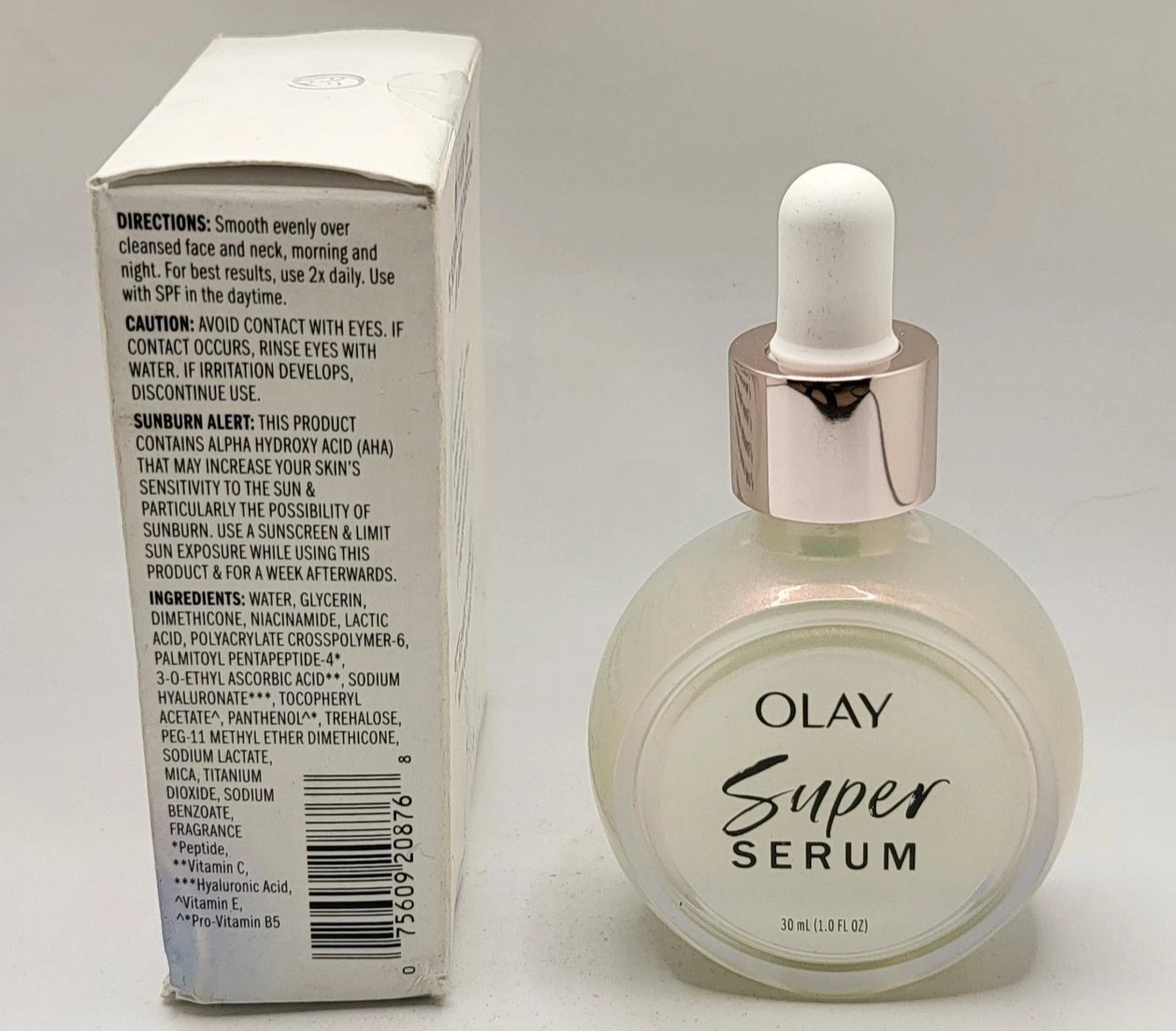 Olay Super Serum 5-in-1 Anti-Aging Face Serum 1 fl oz/30mL ~ NIB FAST FREE SHIP!