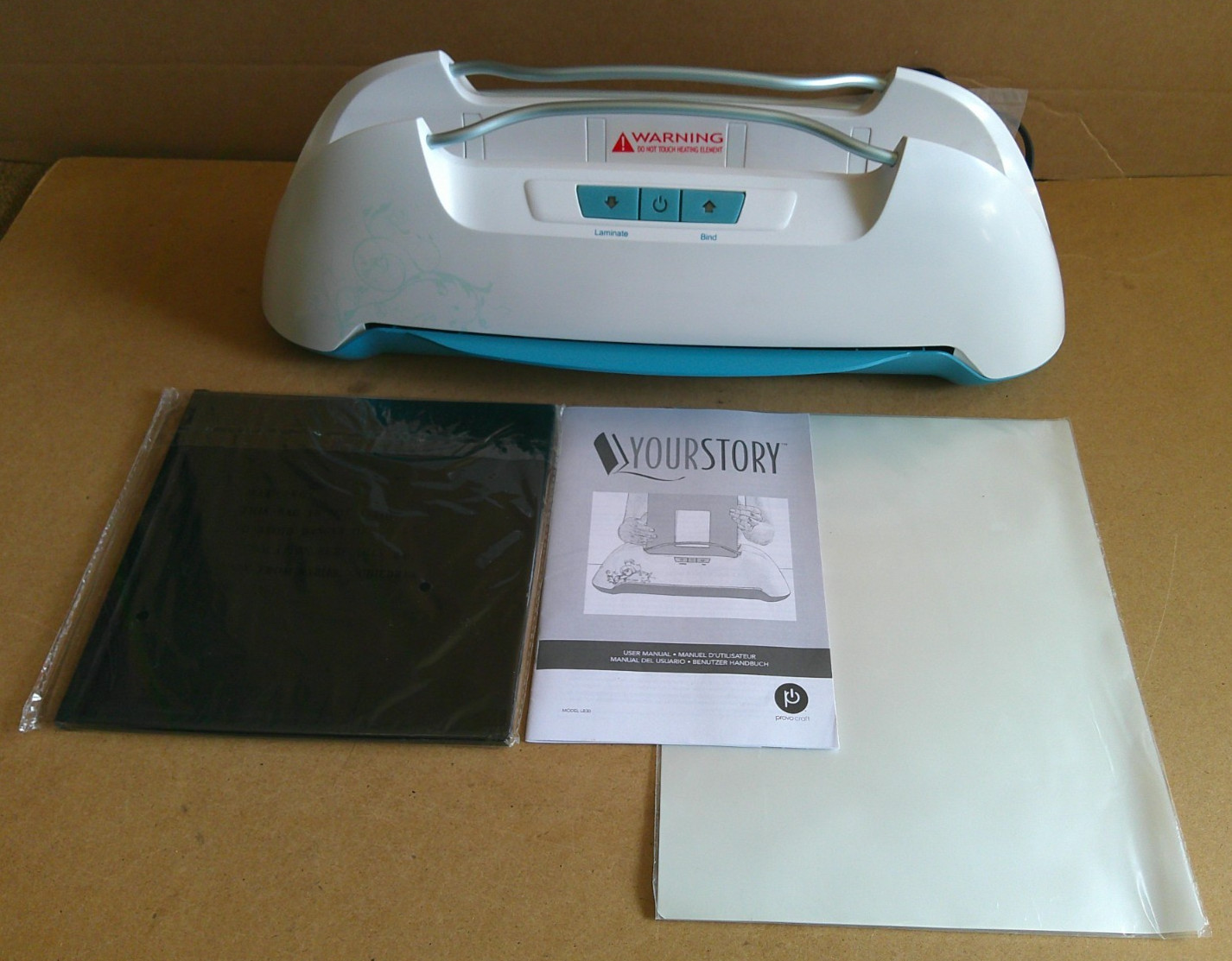 Your Story Book Binder Laminator LB30 Scrapbook Photo Albums
