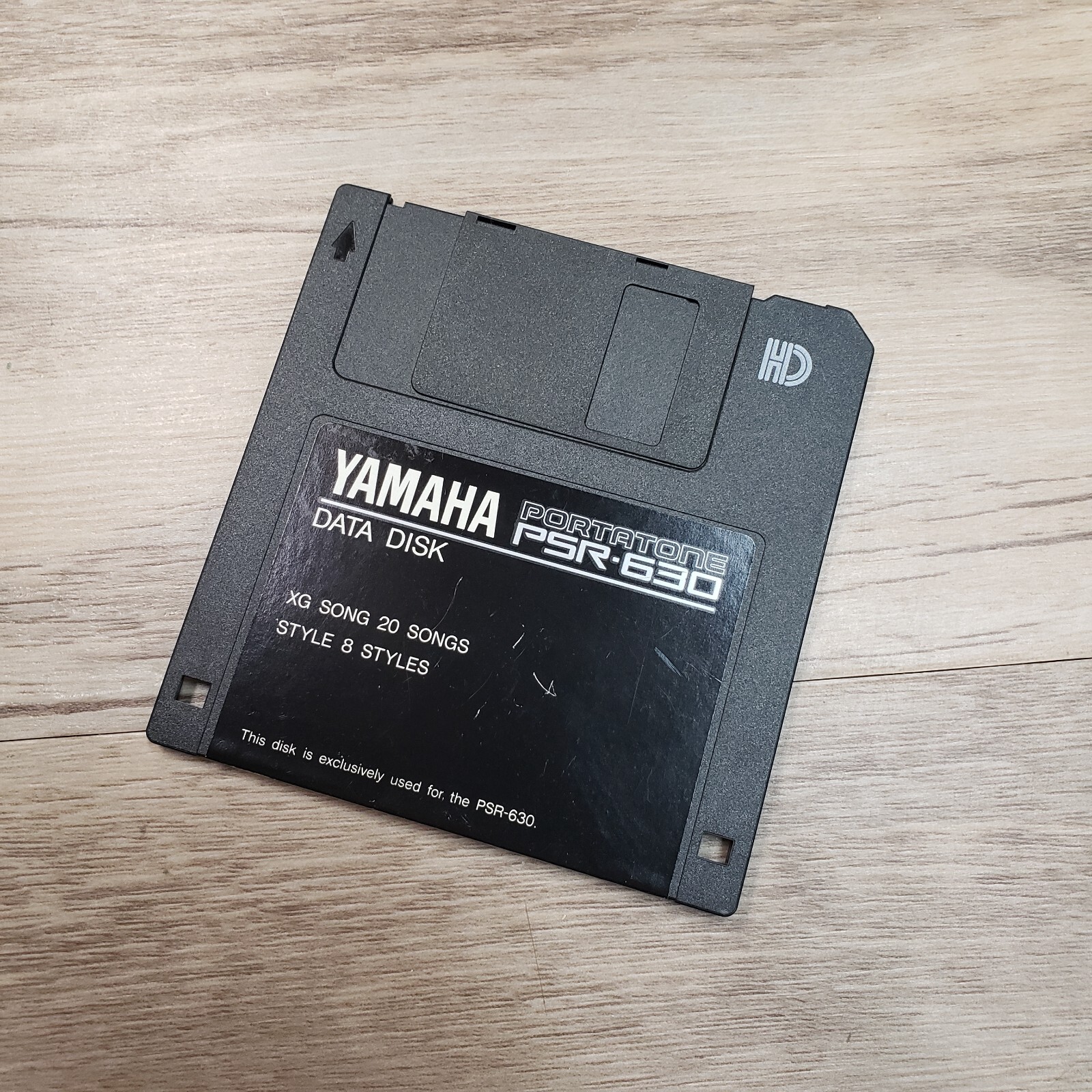 Yamaha PSR-630 Portatone Floppy Data Disk  XG Song 20 Songs 8 Styles 1997 Japan