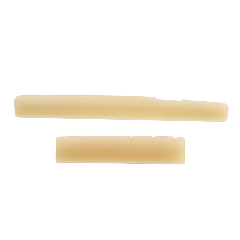 Unbleached Guitar Bone Nut & Saddle Set for YAMAHA LL / A Series Acoustic Guitar