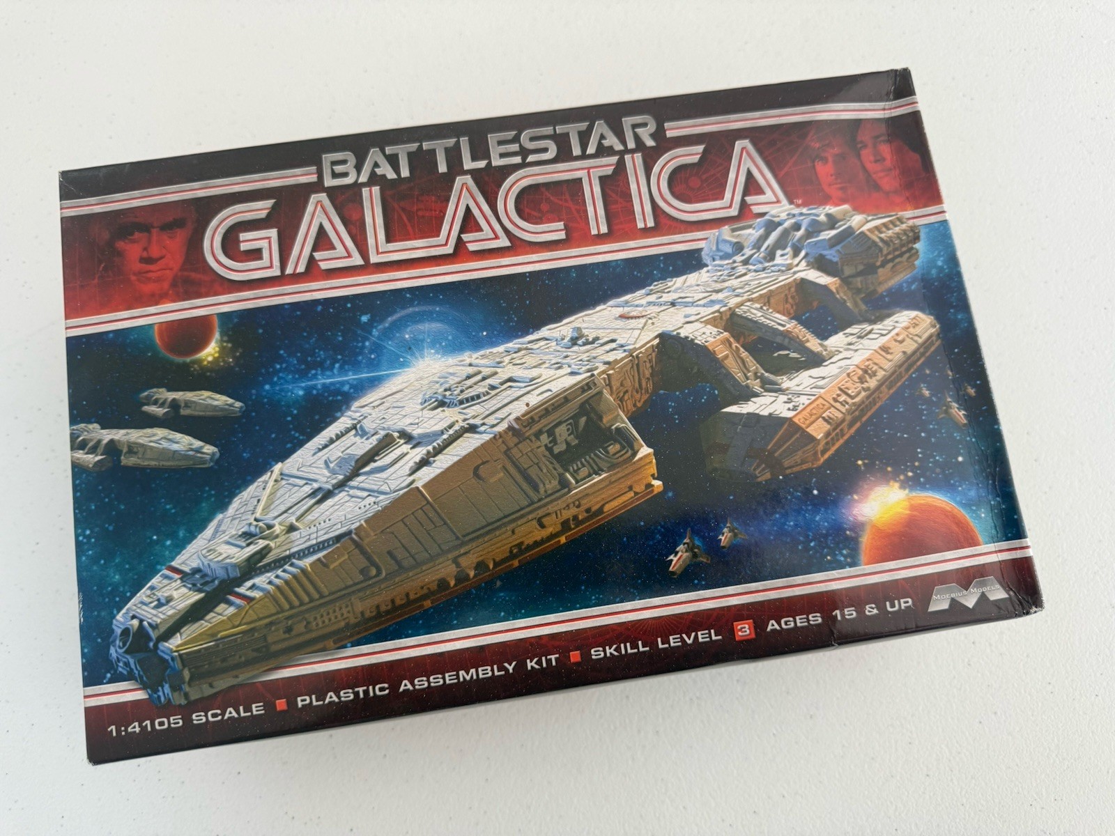 Battlestar Galactica Classic 35th Anniversary Model 1:4105 Moebius New Open Box