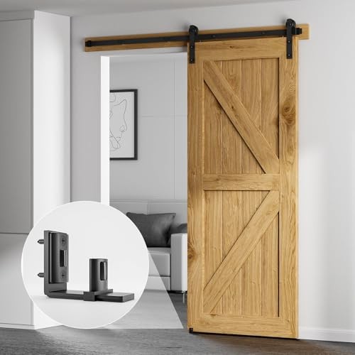Sliding Barn Door Floor Guide Adjustable Bottom Double Small Rollers Guide