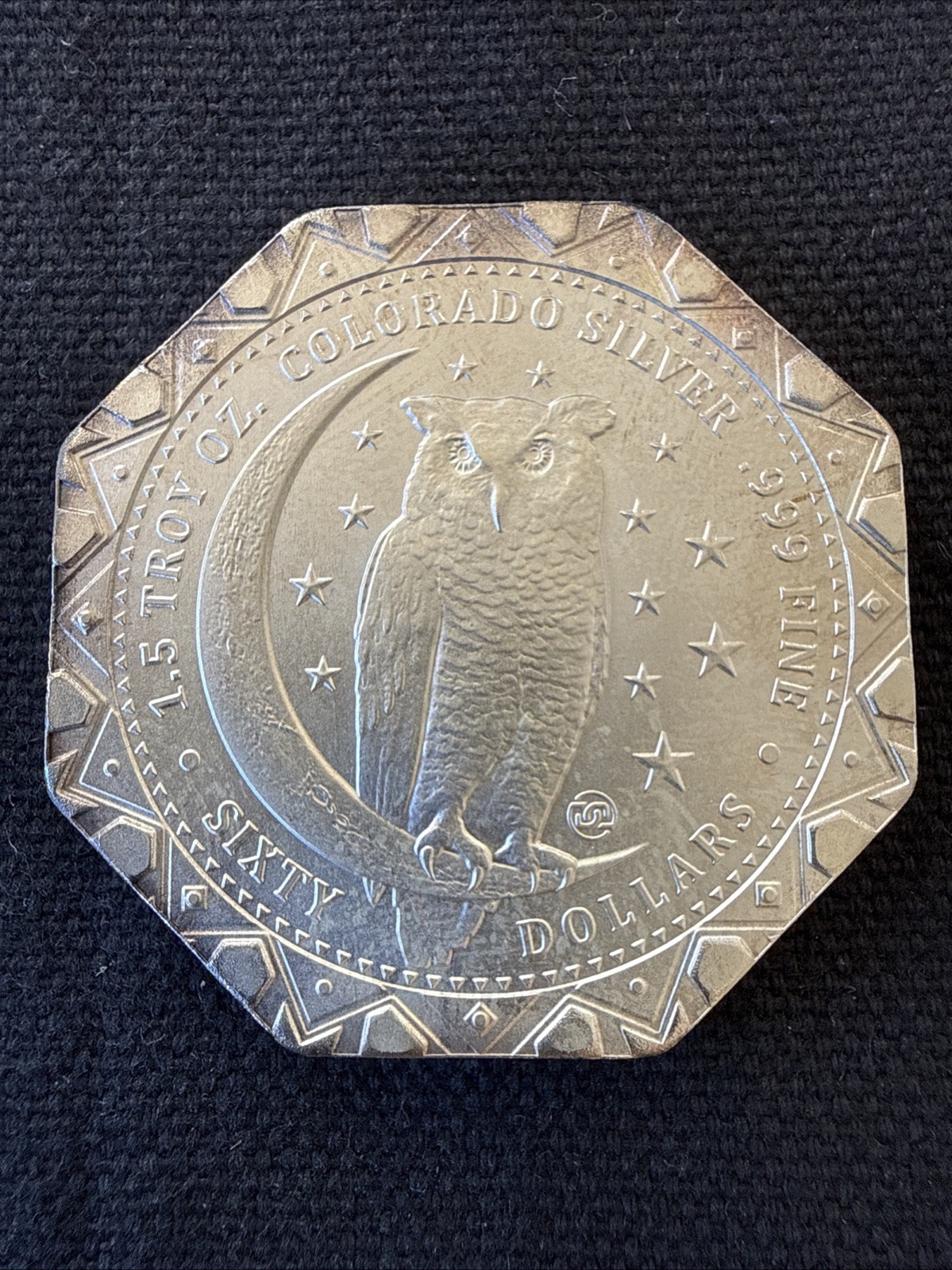 2017 Clark Gruber & Co Sixty Dollars Octagon Token