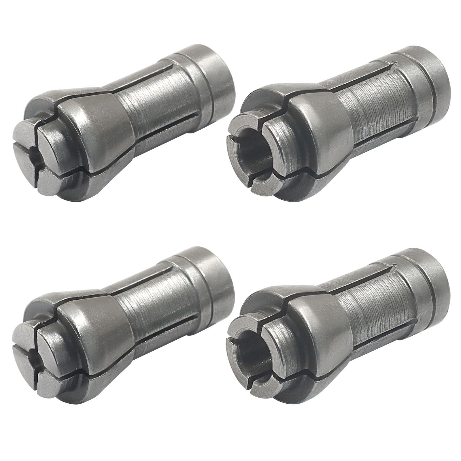 Bivethoi 4 Pack Die Grinder Collet, Grinding Machine Clamping Adapter