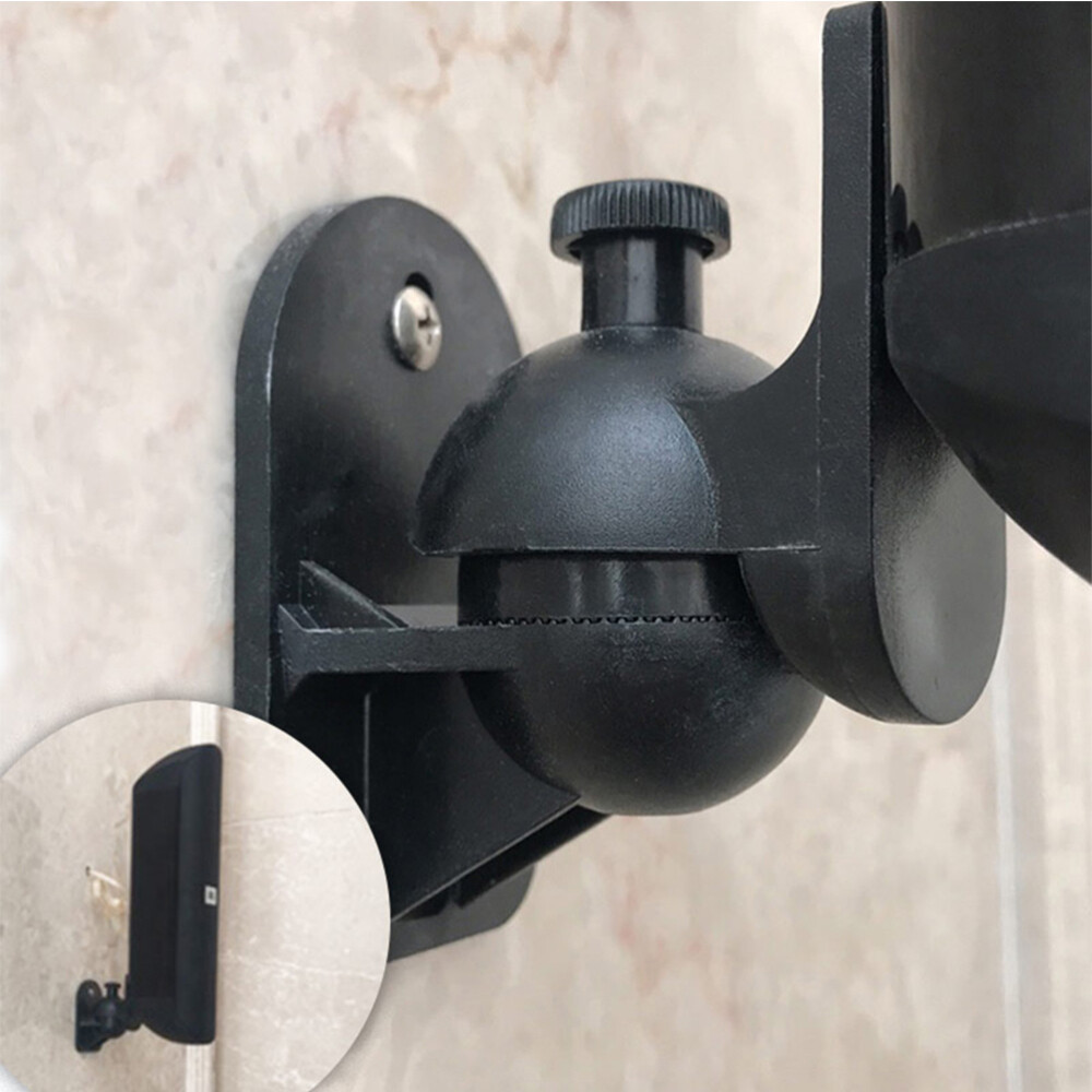 2 Pack Speaker Wall Mount Brackets,Universal Mount for Surround Sound Speakers