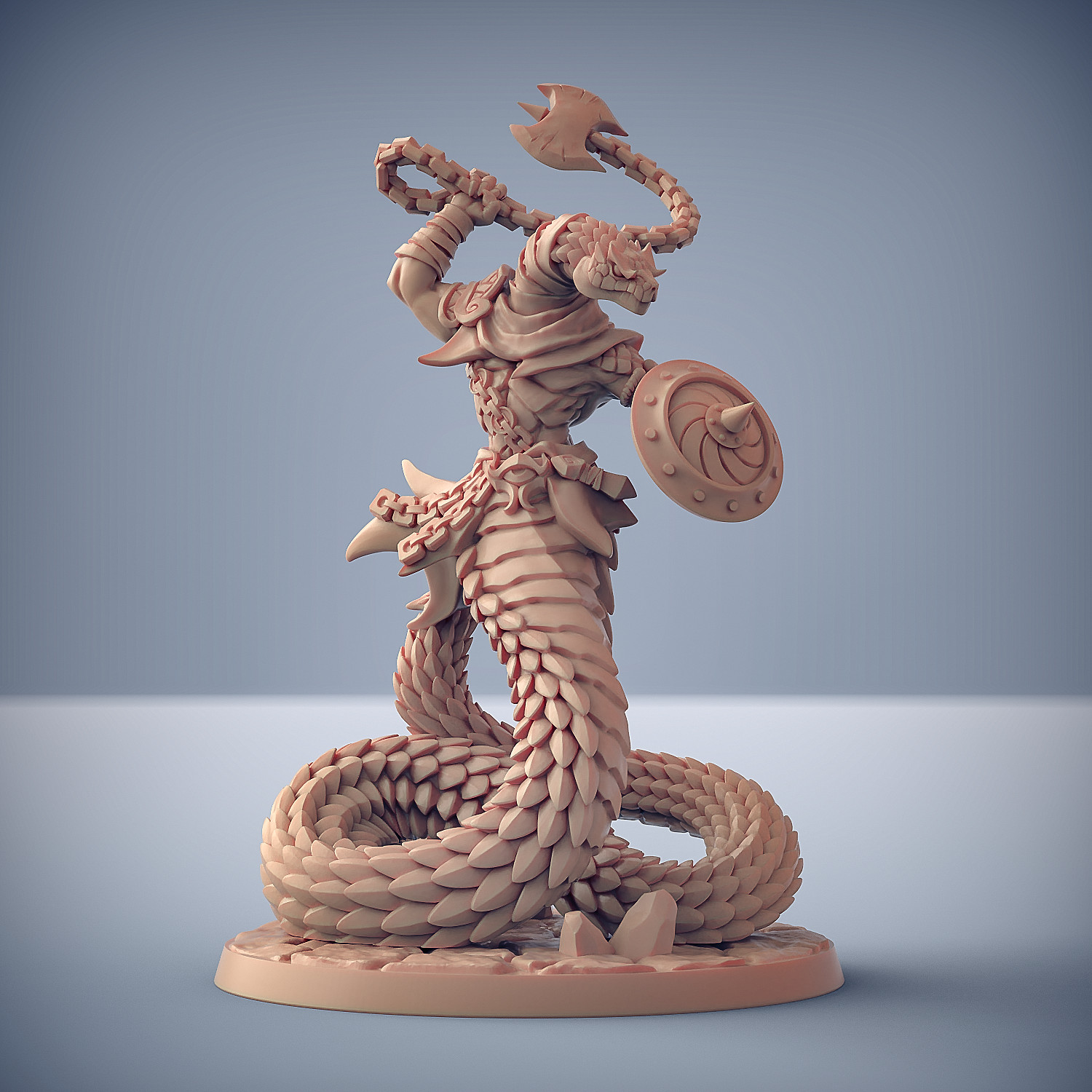 Yuan-Ti Nagarot Crawler B - Artisan Guild Fantasy Dungeons and Dragons Mini