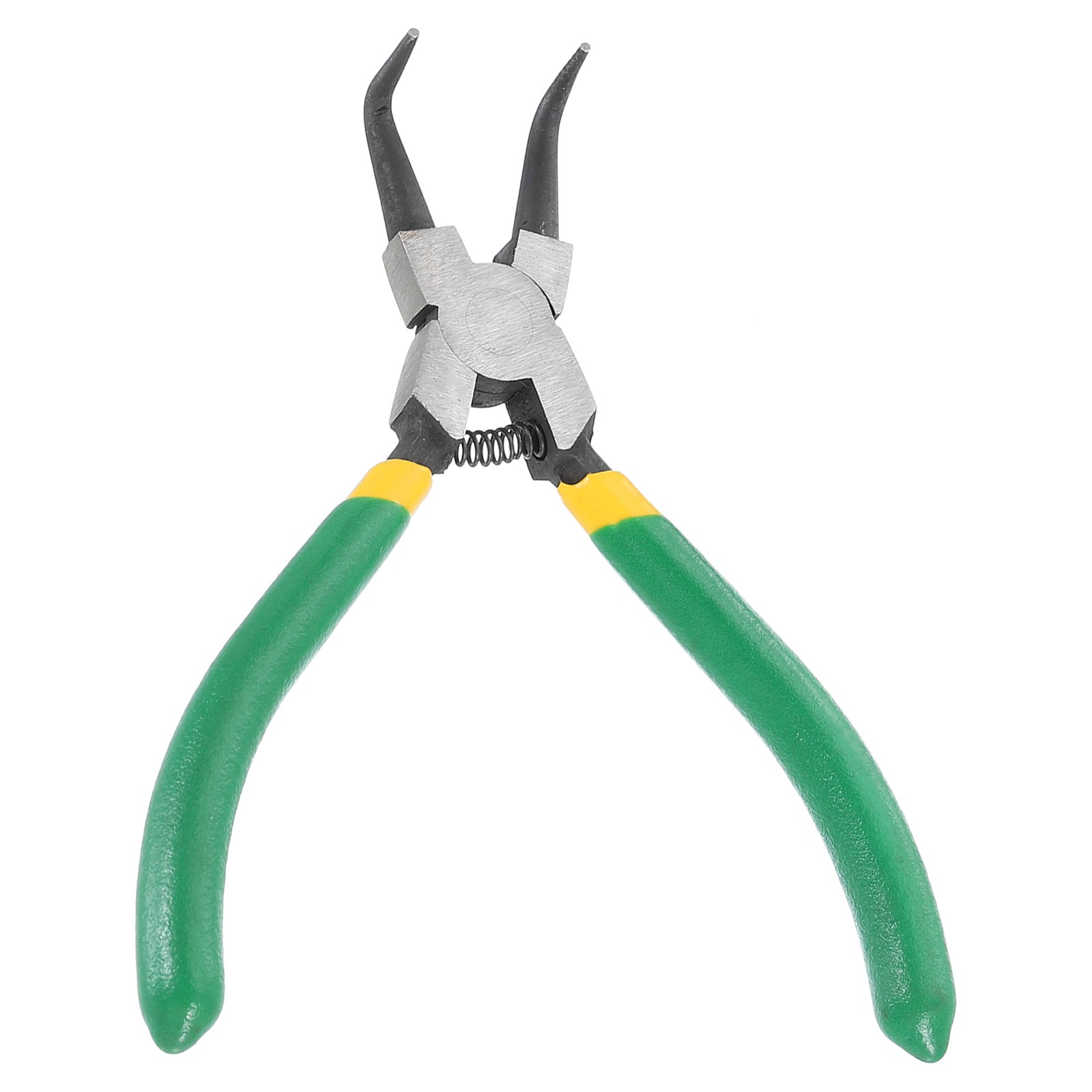 Snap Ring Plier 5" External Circlip Pliers with 0.06" Straight Tip, Green