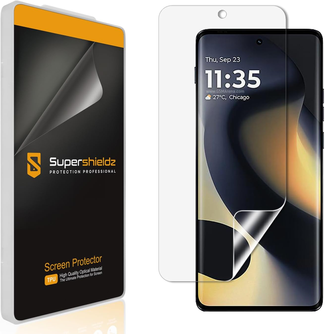 Supershieldz (2 Pack) Designed for Motorola Edge (2024) Screen Protector, High D