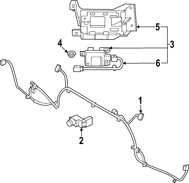 Genuine Kia Blind Spot Radar 99150-K0600