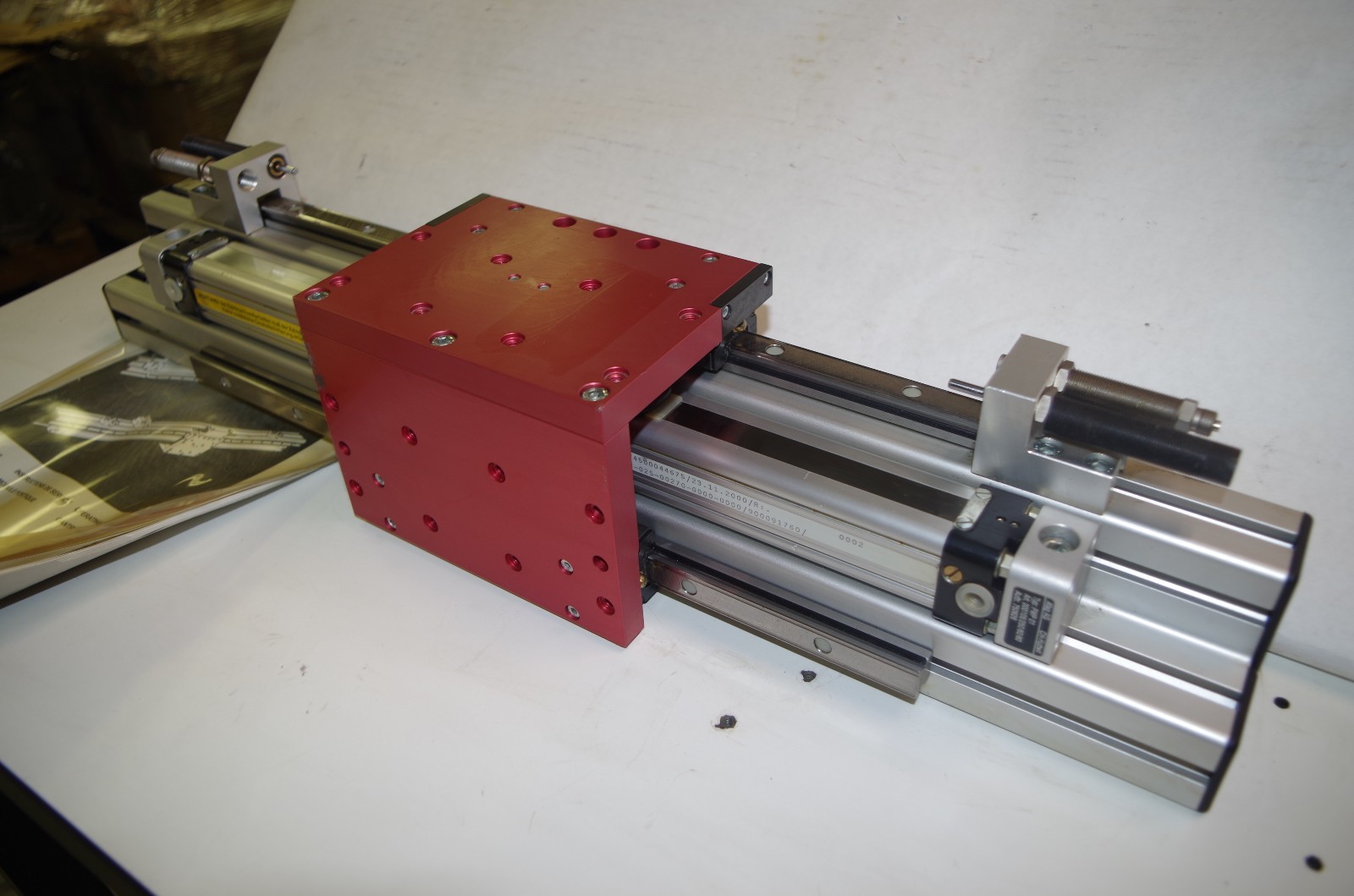 AFAG PNEUMATIC LINEAR MOTION TABLE # PMP SERIES GANTRY MODULE NEW