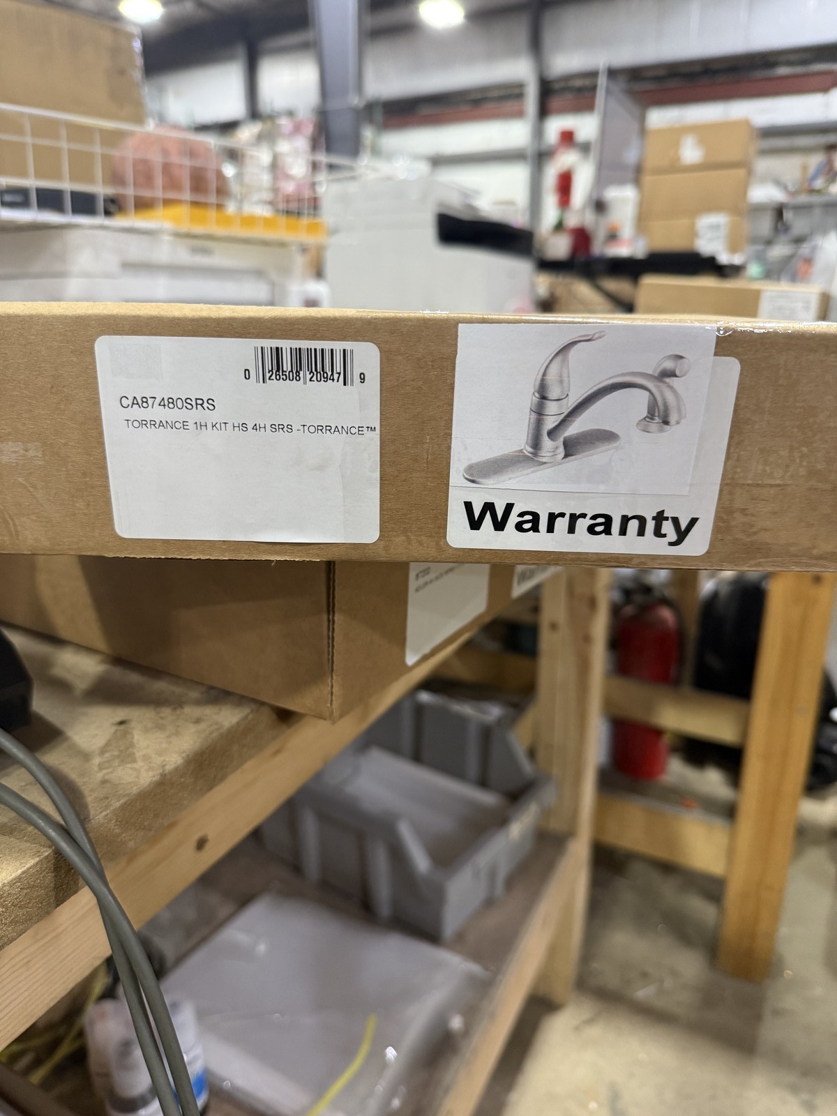Torrance Single-Handle Low-Arc Faucet with Side Sprayer in Spot Resist Stainless